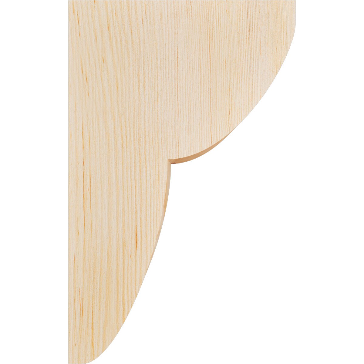 Ekena Millwork COR04X08X12CRE00SDF corbels - View #3
