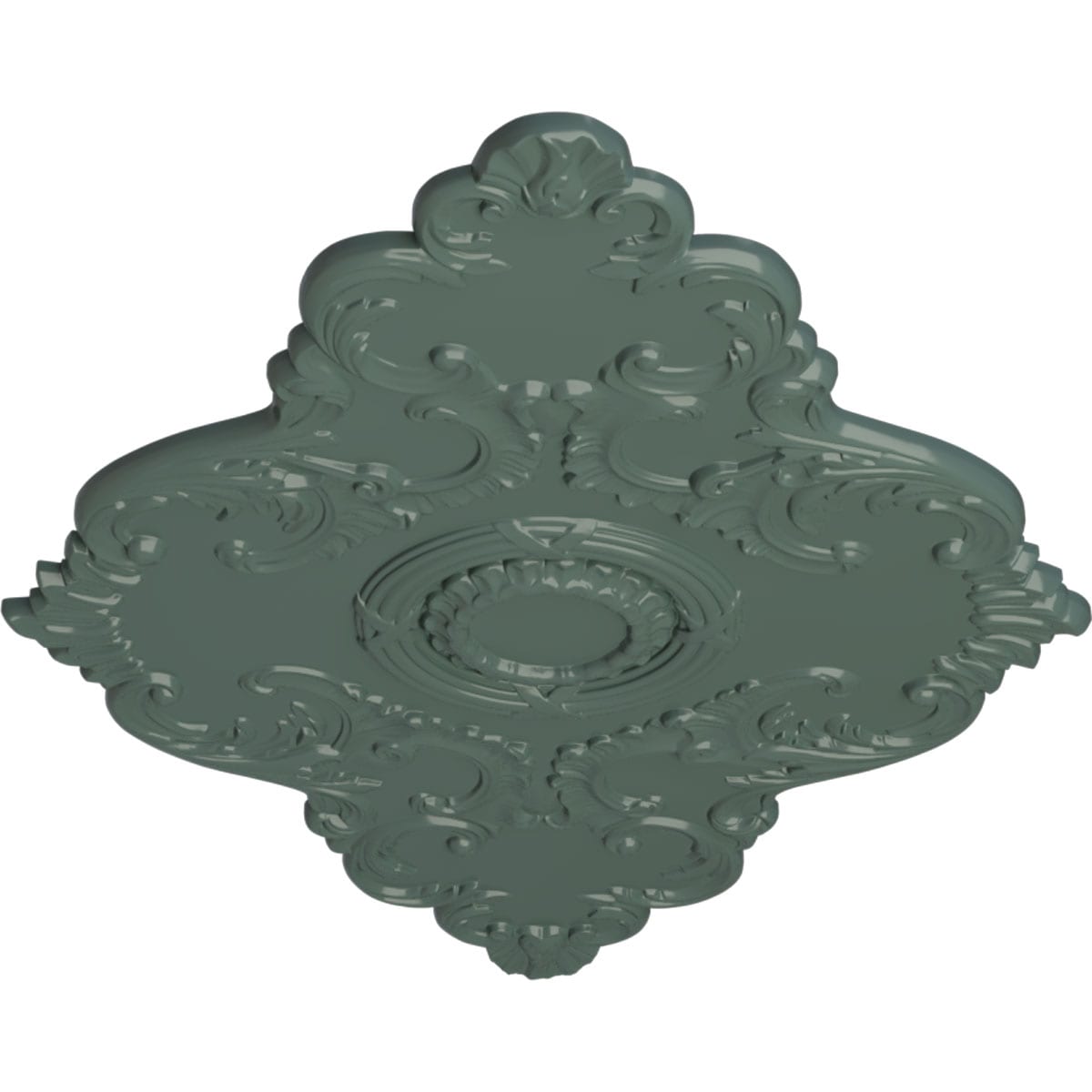 Ekena Millwork CM67PECBF Ceiling-Medallions - View #2