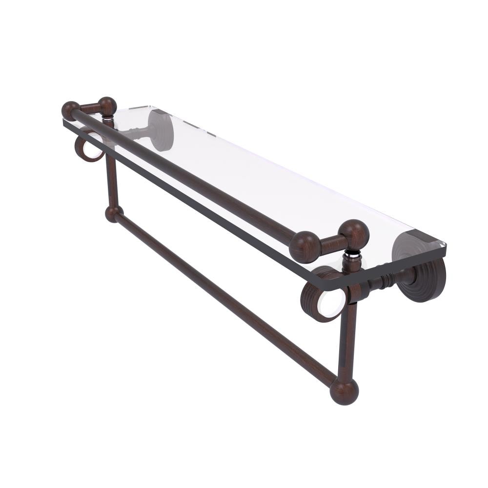 Allied Brass PG-1TBG-22-GAL-VB Pacific Grove Venetian Bronze Wall mount Bathroom Shelf ( 22-in x 6.8-in x 5-in )