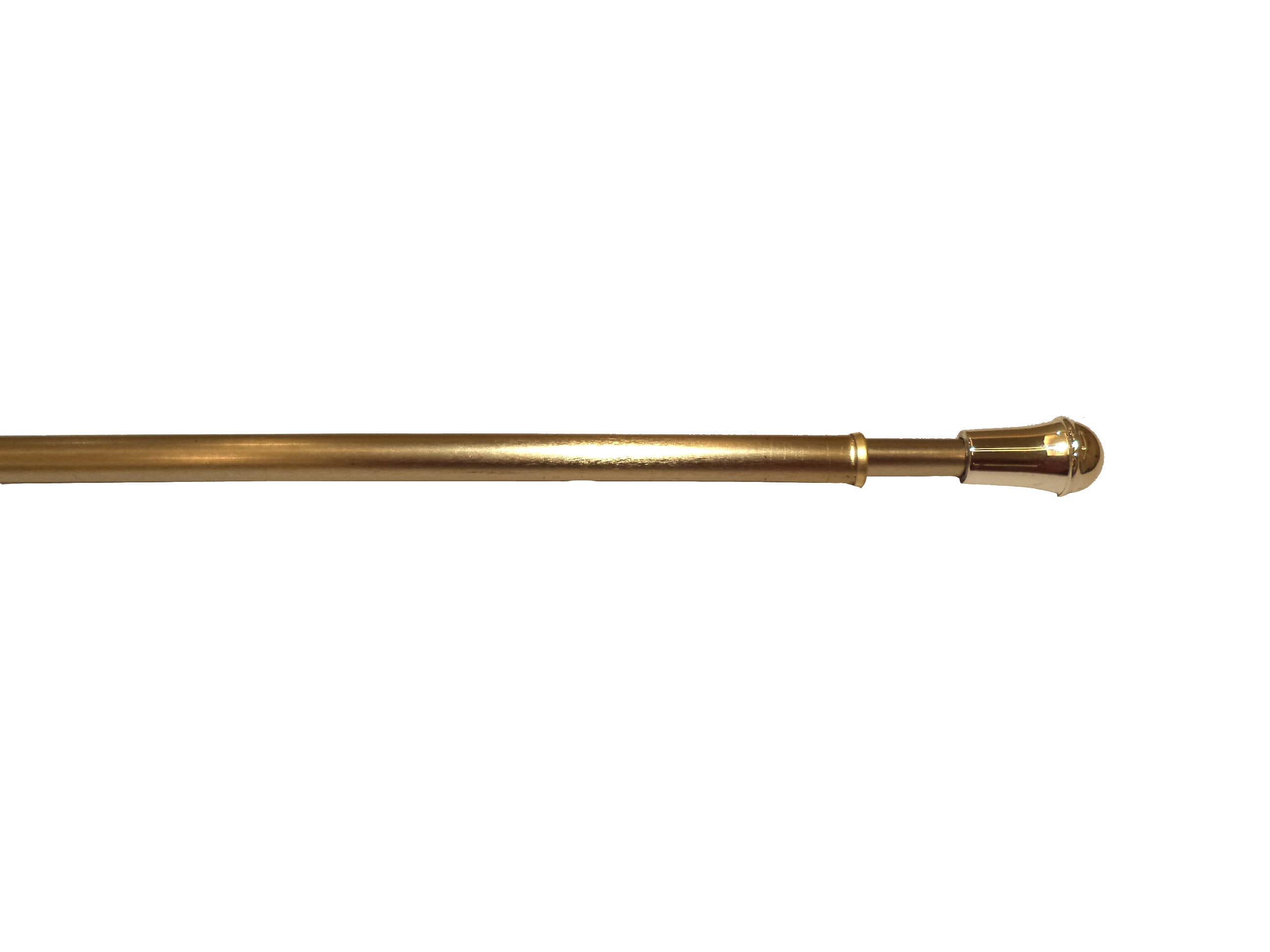 Gold Curtain Rods & Hardware at