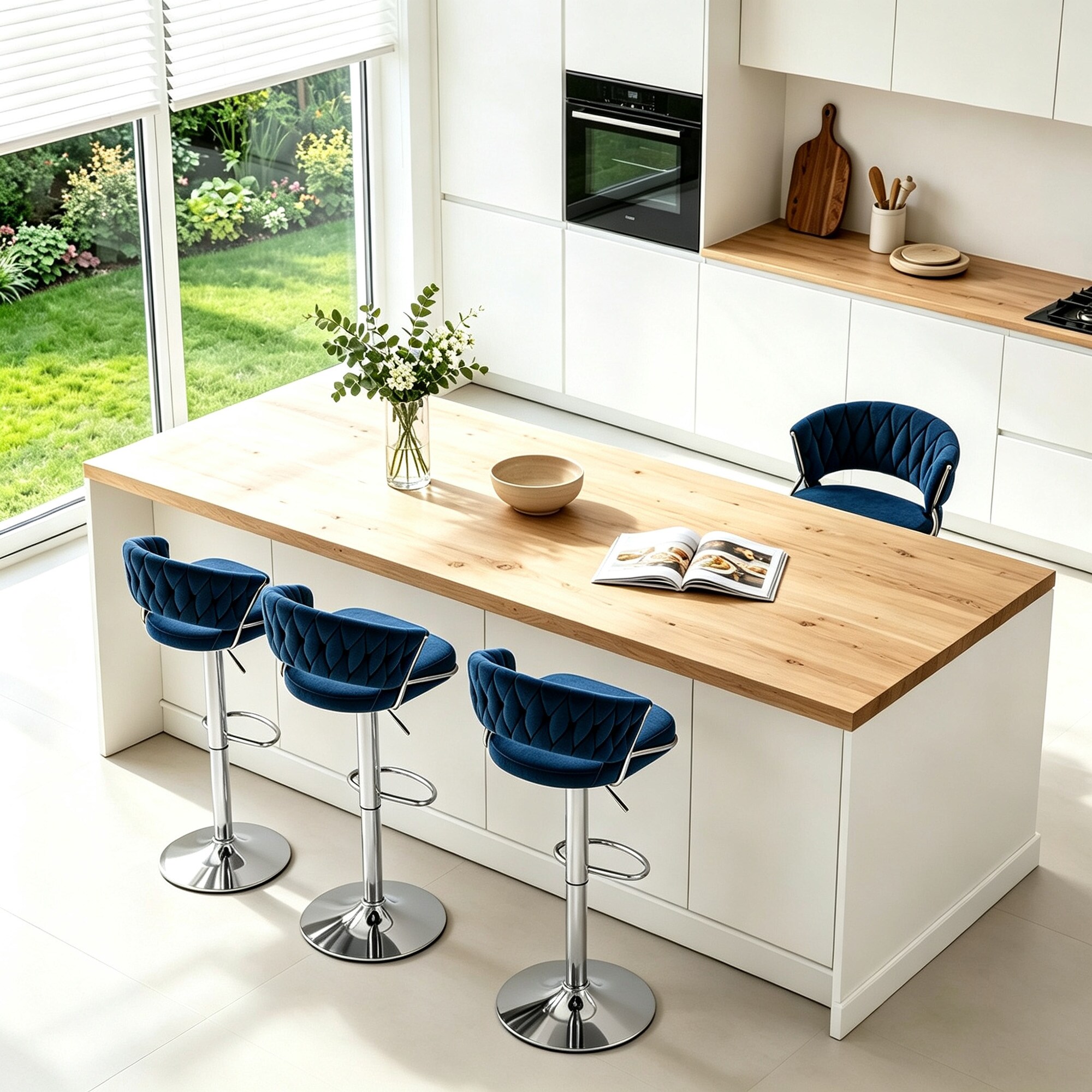 Dreamsidea LS-BA3-SI-2-NA BL-4 stools - View #3