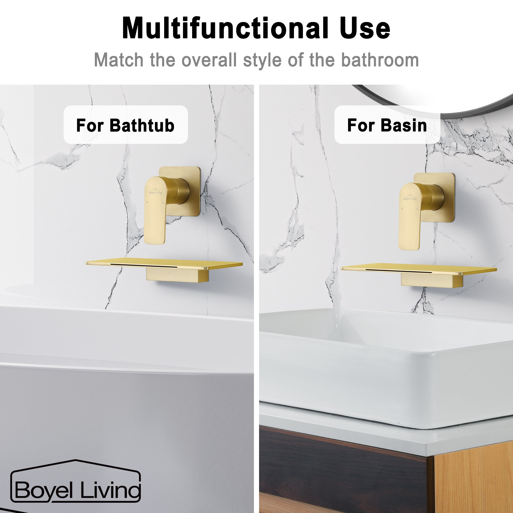 Boyel Living SMD-2415BG Lavatory-Faucets - View #10