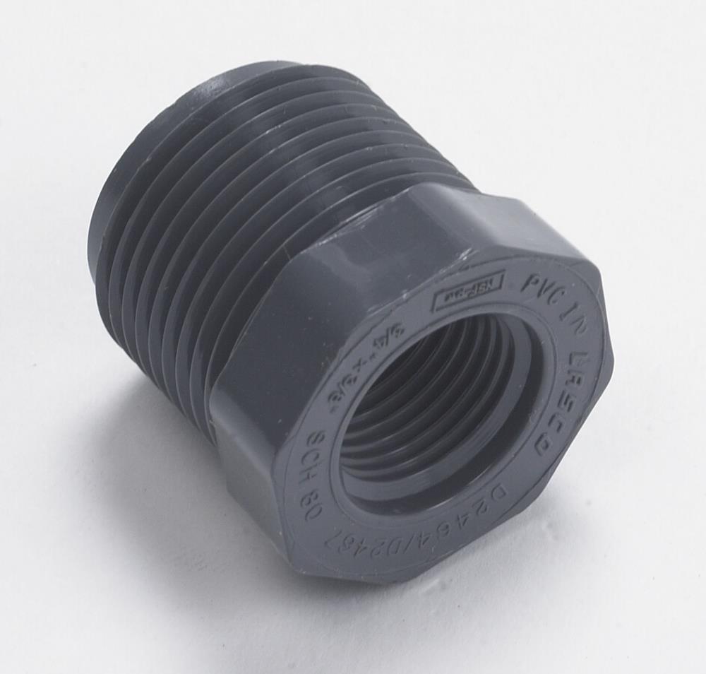 Lasco Fittings PV402210 R-ducteur de douille en t- de PVC