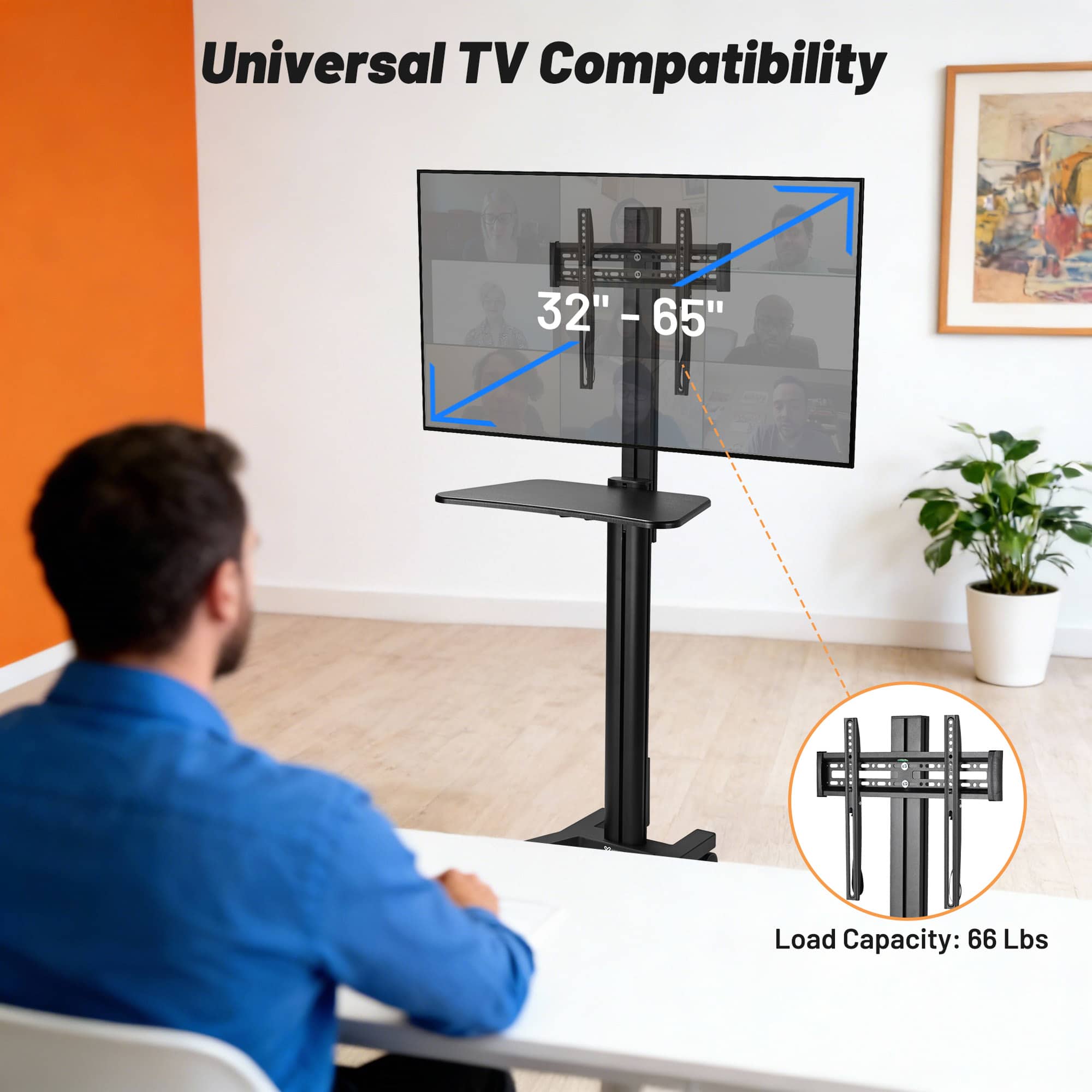 Yescom 41ACC001-TV-06-LO Tv-Stands - View #4