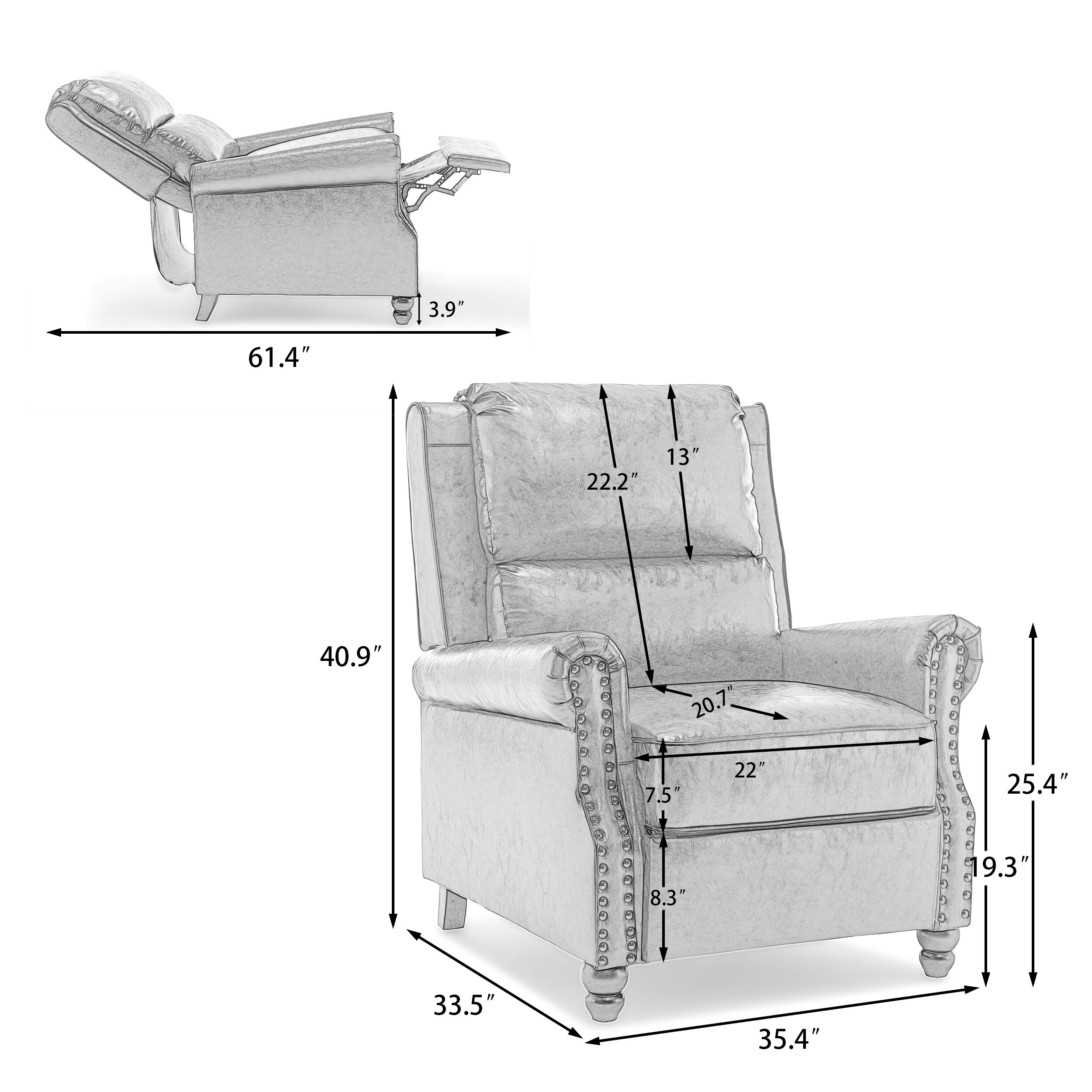 Dreamsidea LS-CH0026-BLACK chairs - View #11