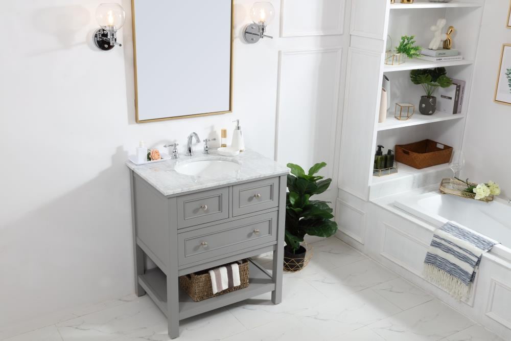 Elegant Decor FI81030GR Bath-Vanity-Combo - View #4