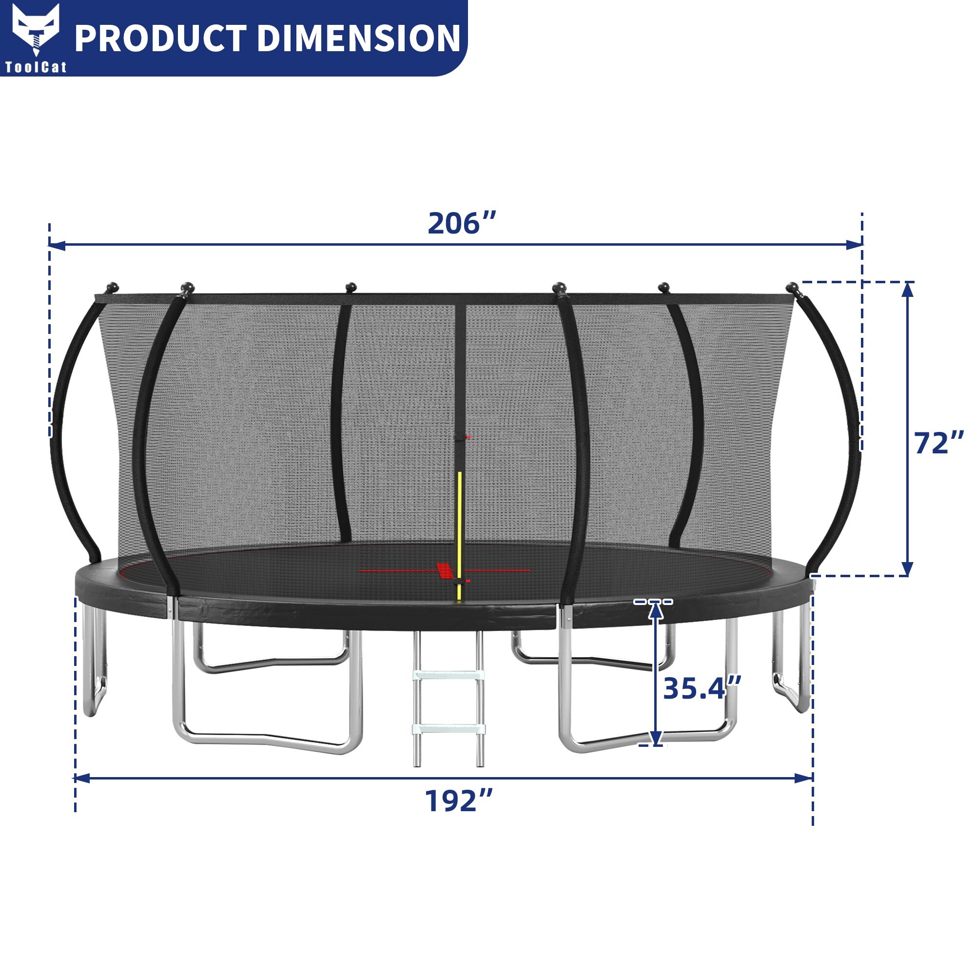 ToolCat LS1-110-HW trampolines - View #2