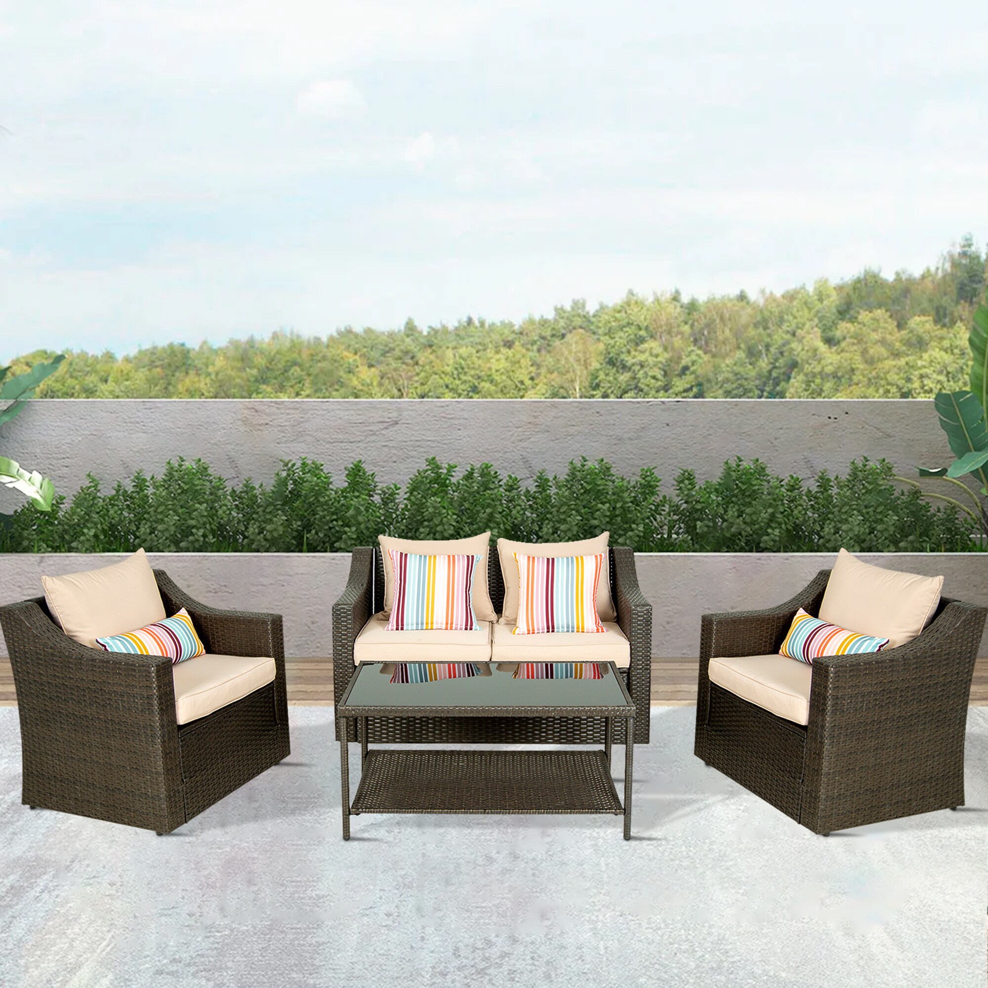Flynama LY-V-FX06MI-1-2 Patio-Conversation-Sets - View #5