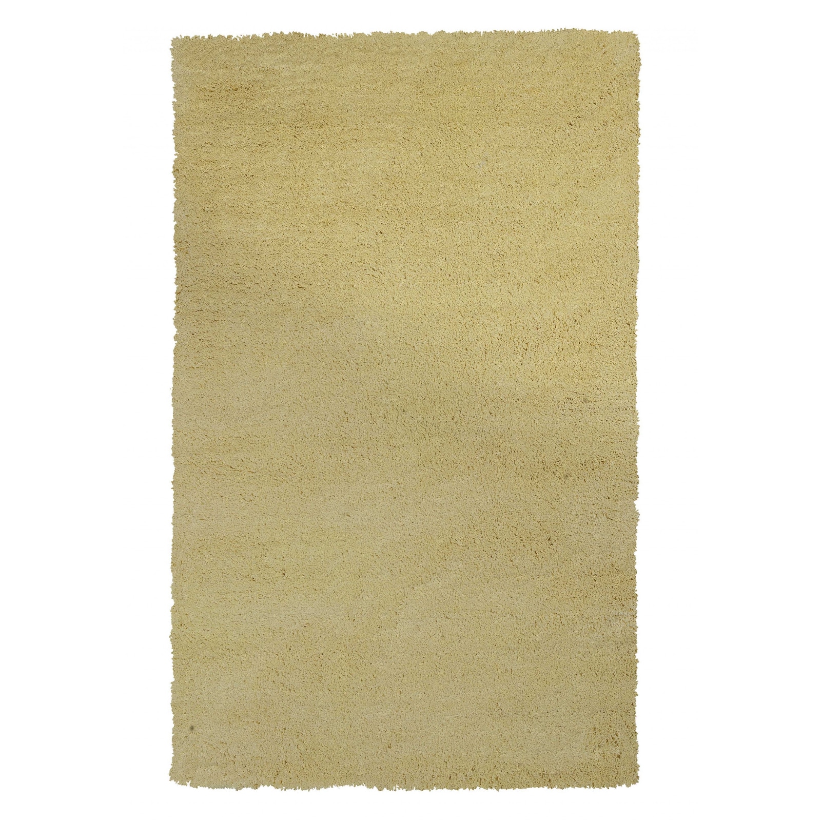 HomeRoots 353933 Bernadette 3 x 5 Rag Yellow Indoor Solid Area Rug