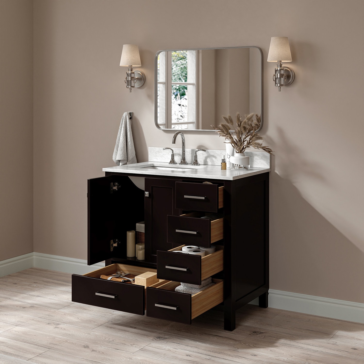 ARIEL A037SLCW2RVOESP Bath-Vanity-Combo - View #3