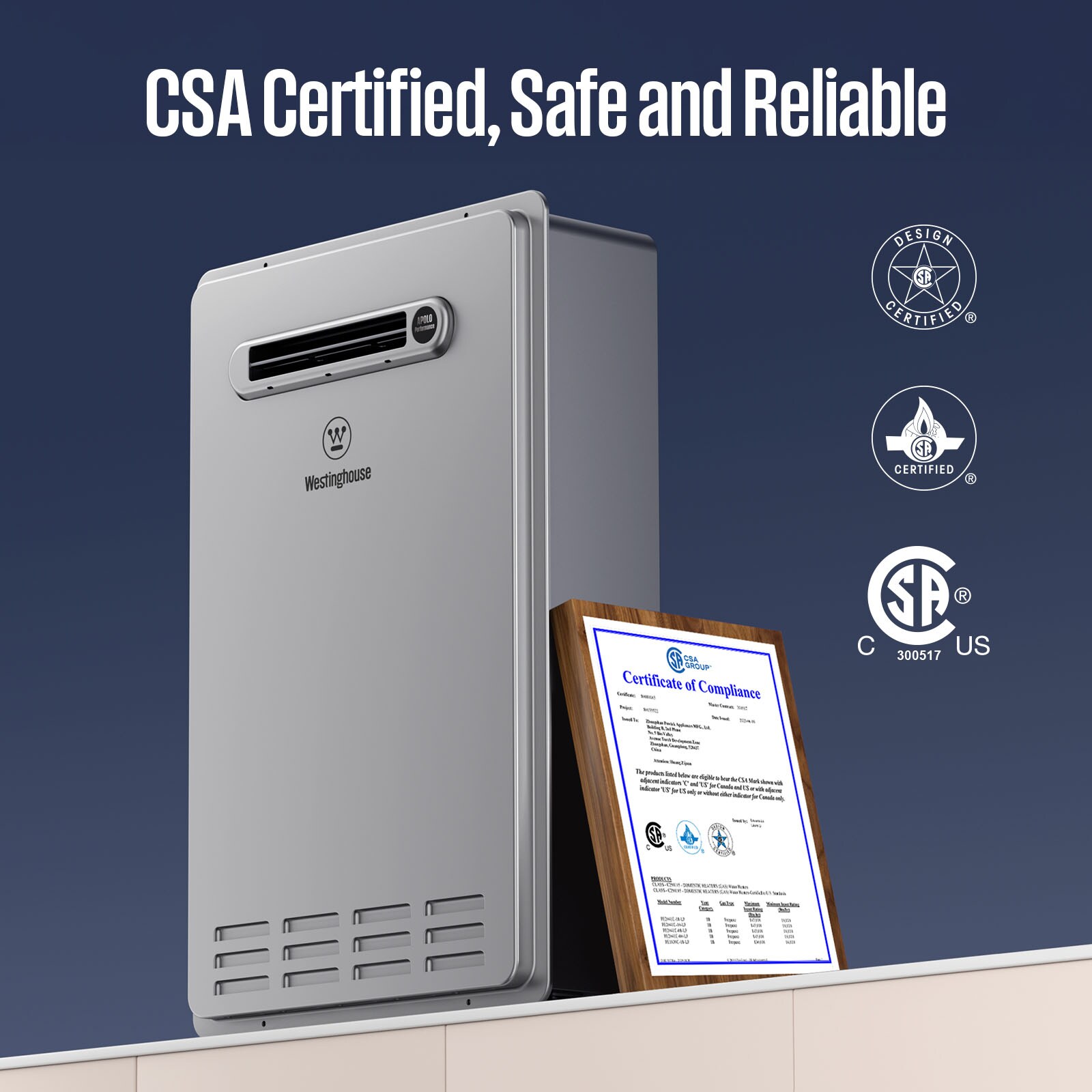 Westinghouse HS180A0G-LP Gas-Water-Heaters - View #12