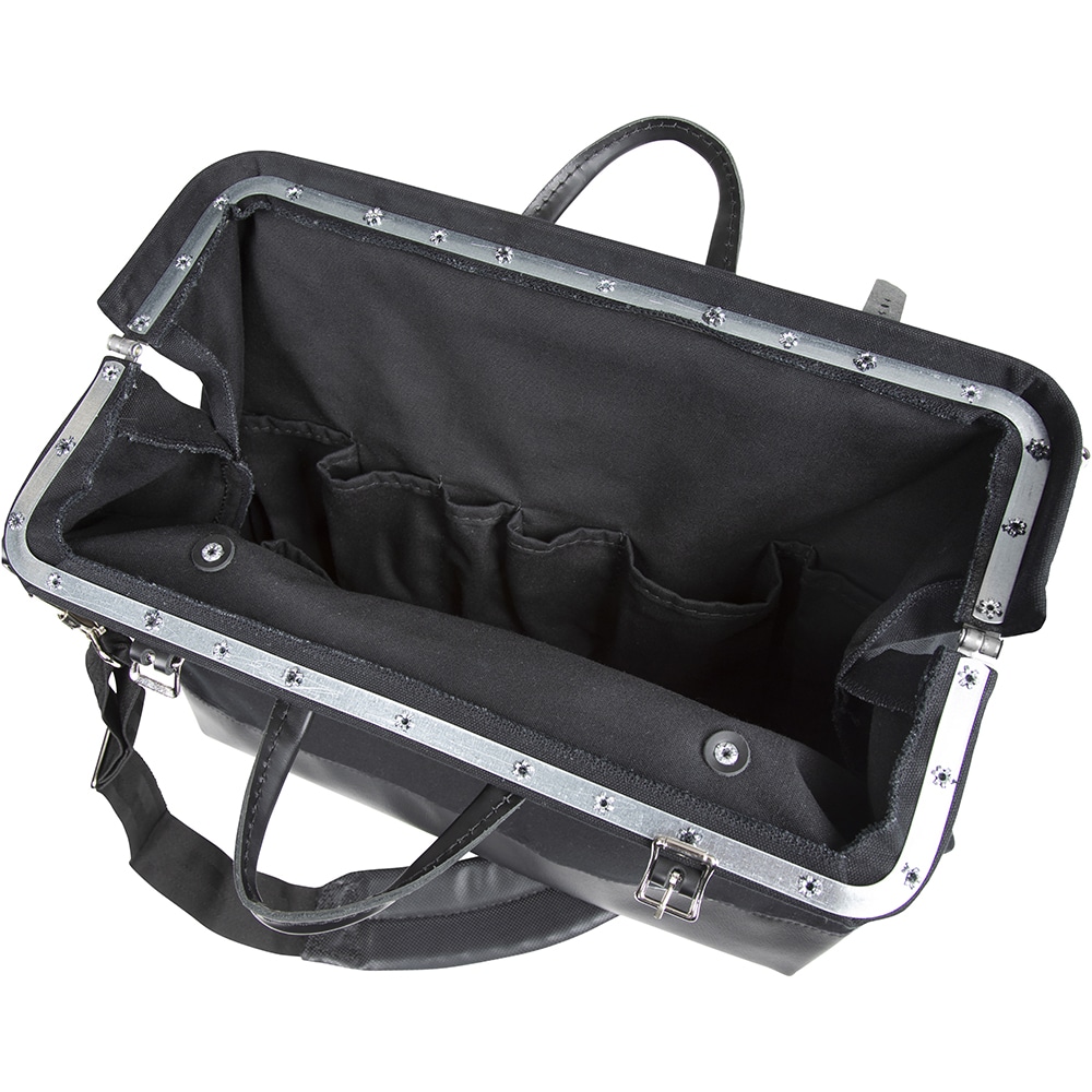 Klein Tools Deluxe Black Canvas 18-in Buckle Tool Bag 510218SPBLK simolary.com 23 Klein Tools Deluxe Black Canvas 18-in Buckle Tool Bag 510218SPBLK Simolary simolary.com 23