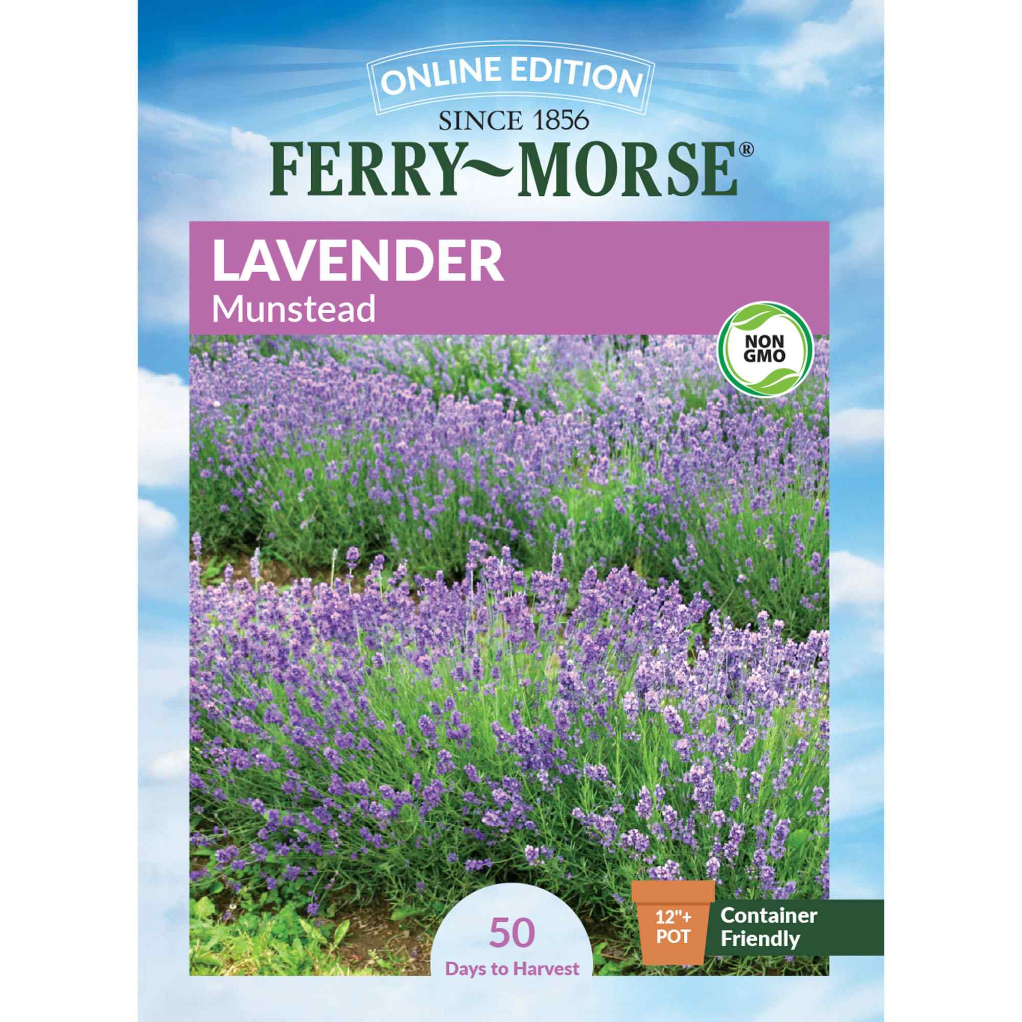 Ferry-Morse LC25.7343 Organic Lavender Seeds 400 Milligram(s)