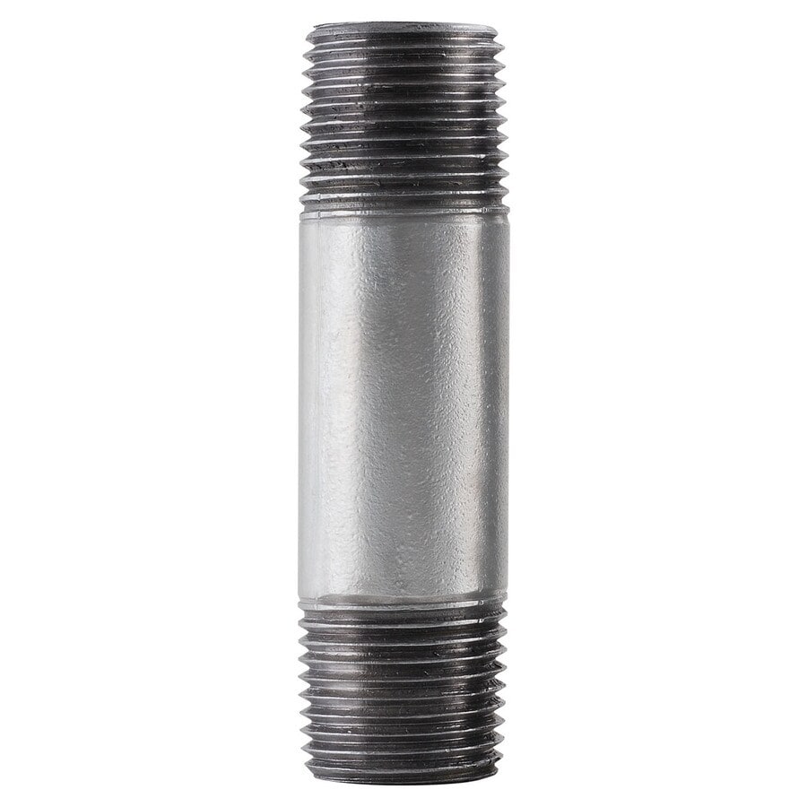 LDR 301 L114X4 1-1/4"dia. X 4"l Galvanized Steel Pipe Nipple