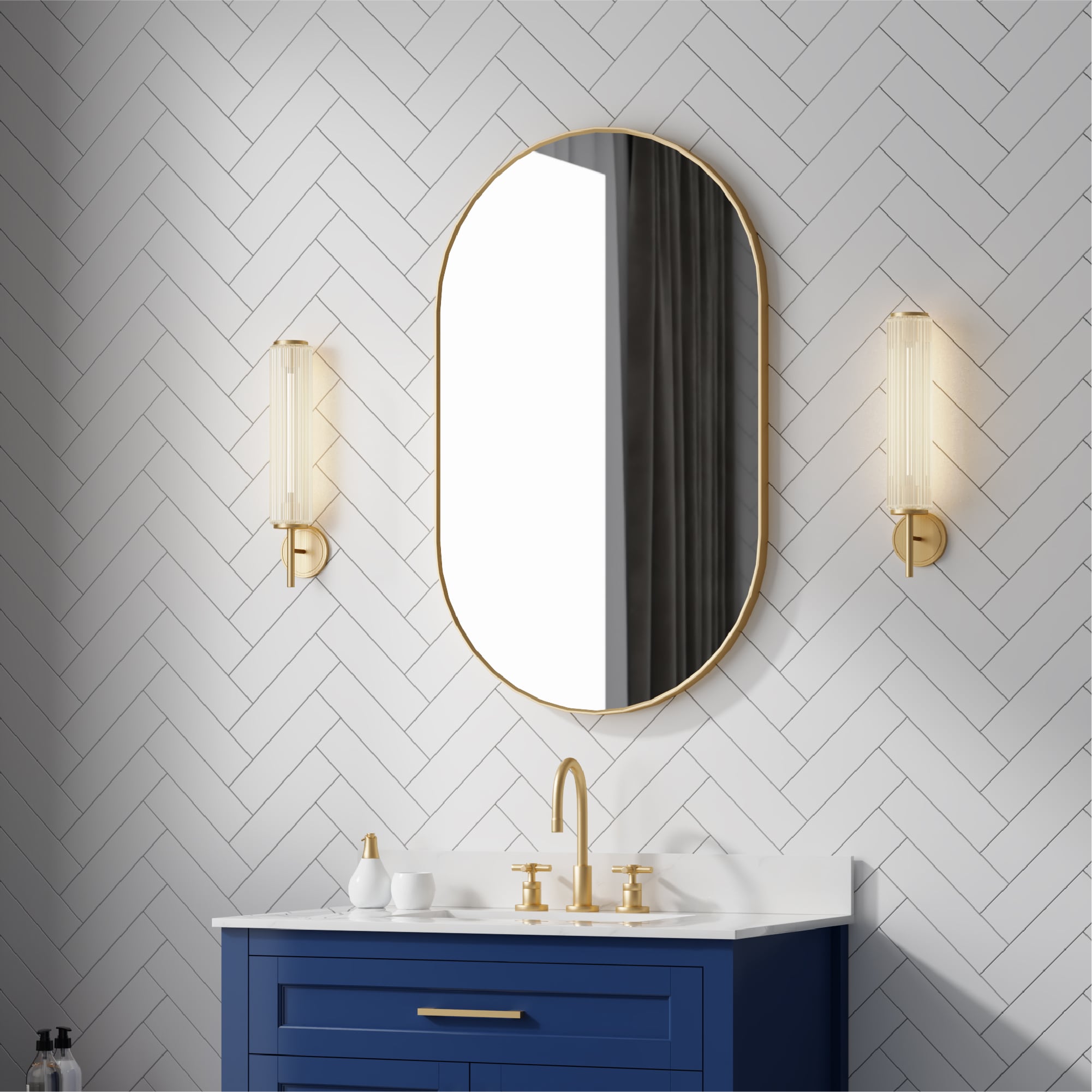 Forclover HF2MR2440BG Decor-Mirrors - View #2
