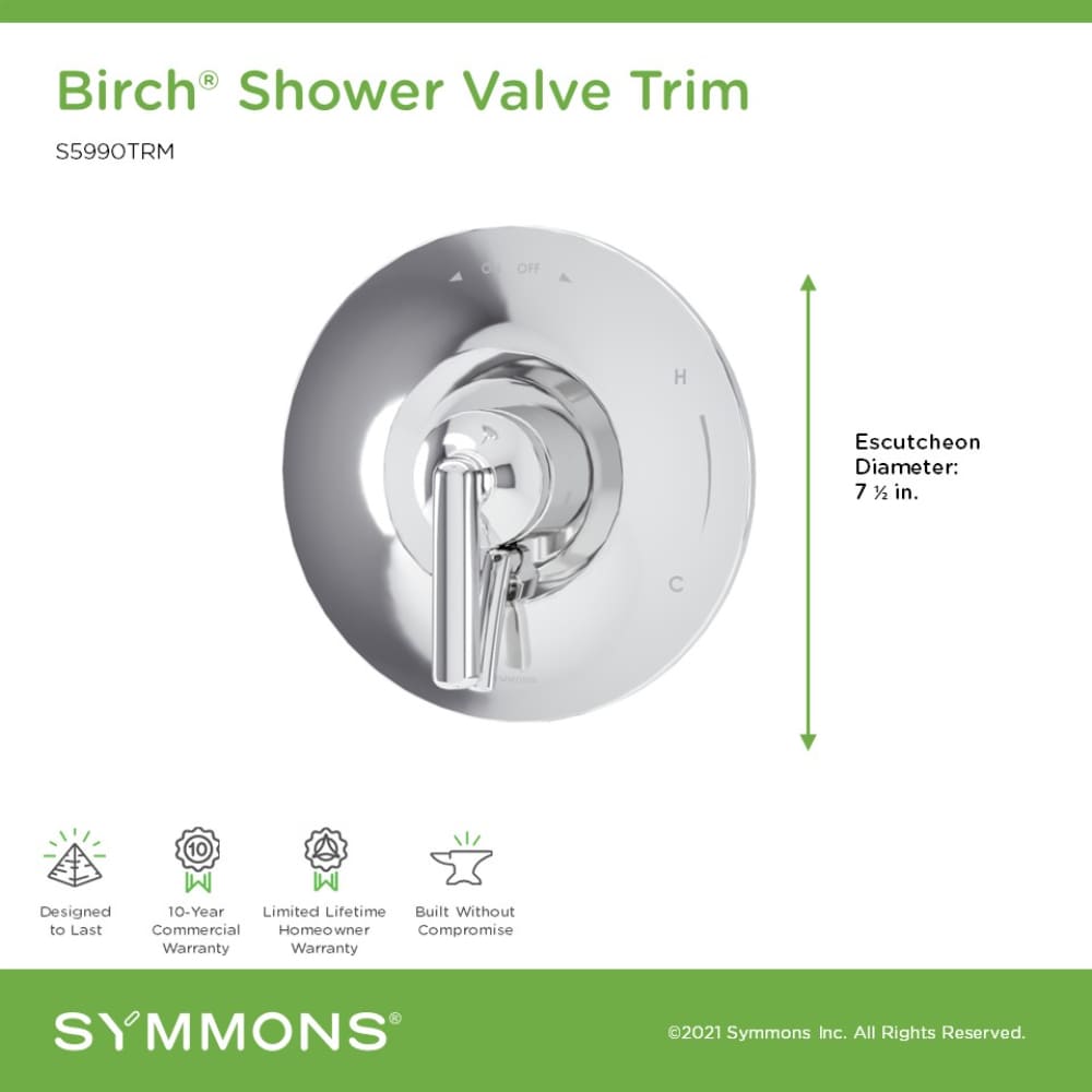 Symmons 5990TRM Shower-Handles - View #2