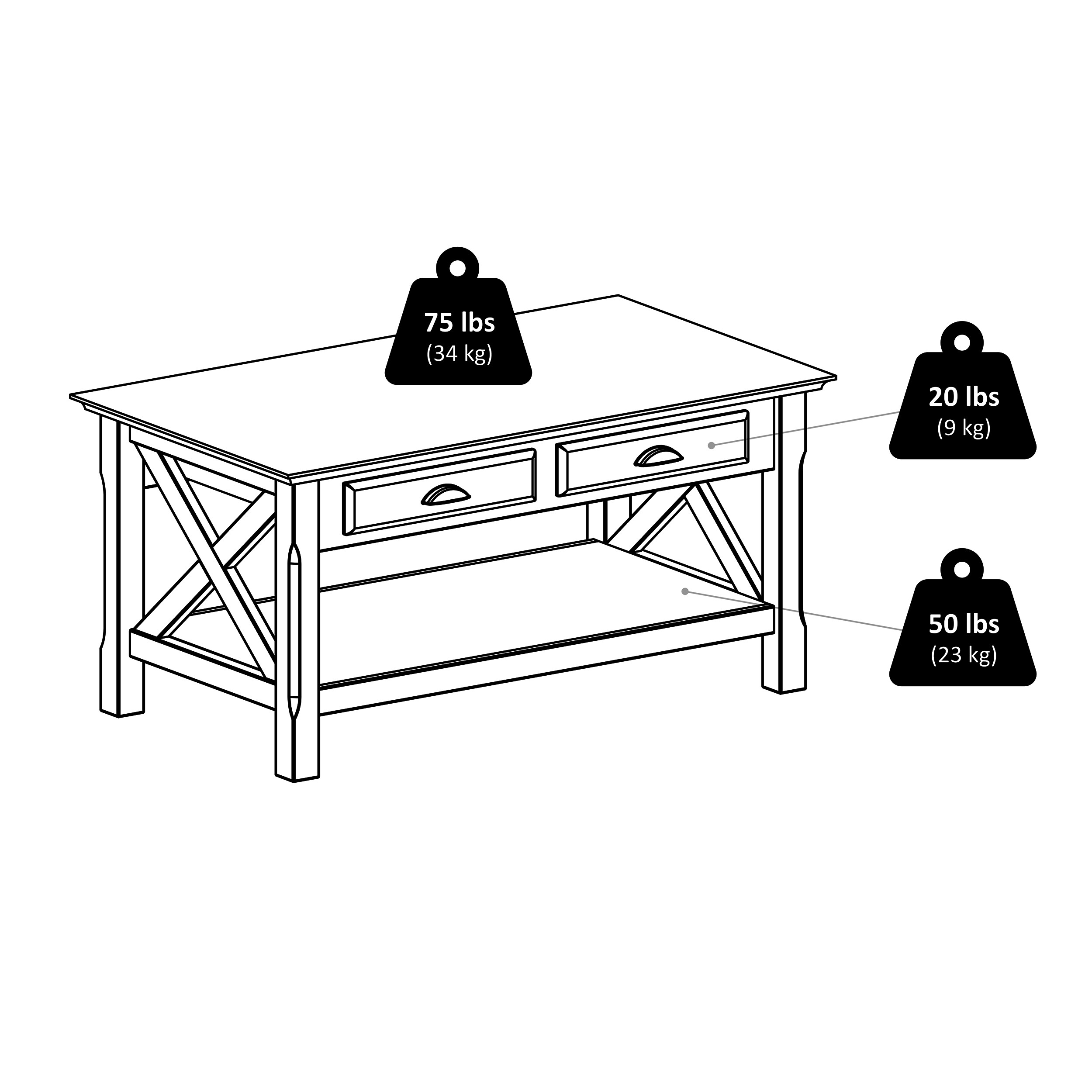 Winsome Wood 40538 Coffee-Tables - View #11