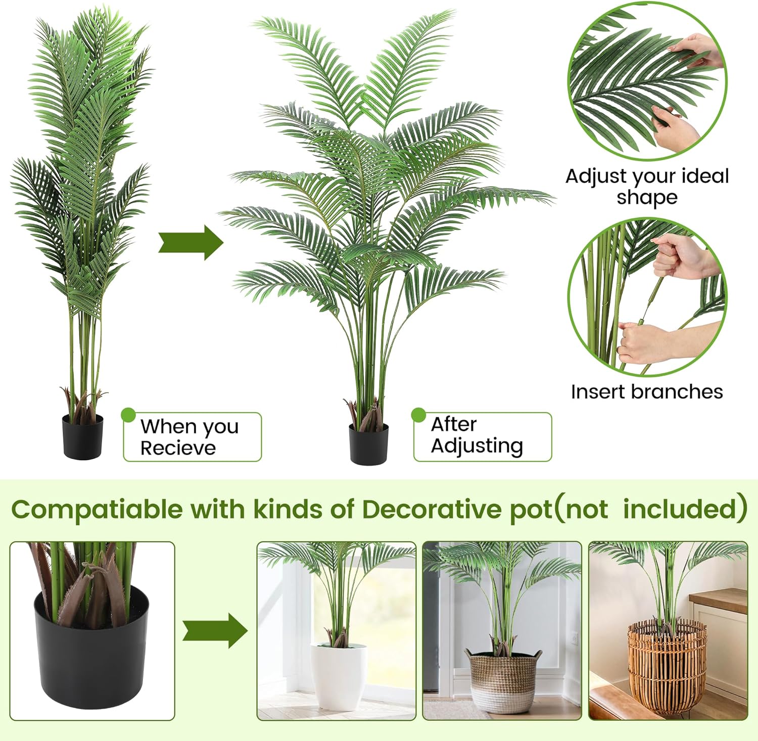 WhizMax LHFLS-PHO-11VIBFJU Artificial-Plants-Trees - View #5