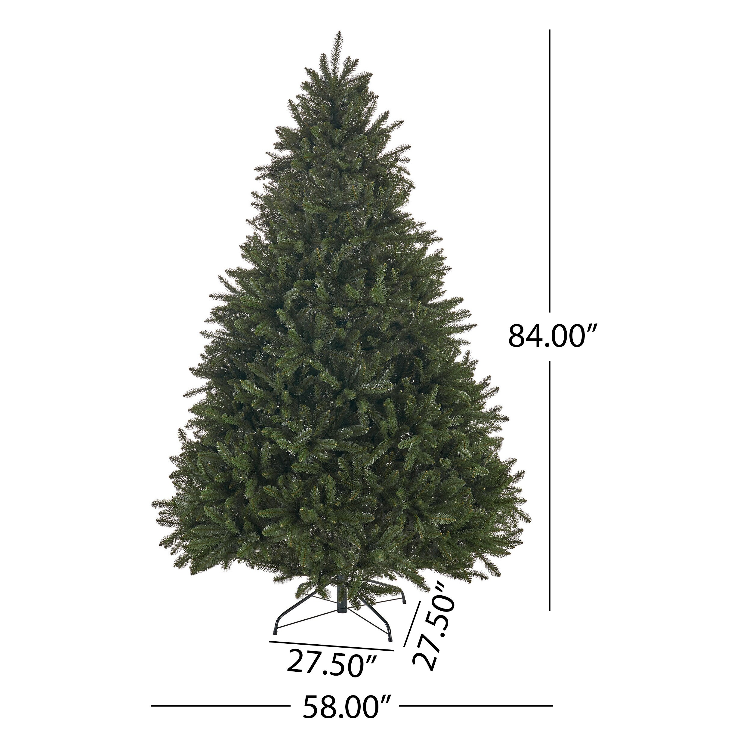 Best Selling Home Decor 7-ft Norway Spruce Artificial Christmas Tree in ...