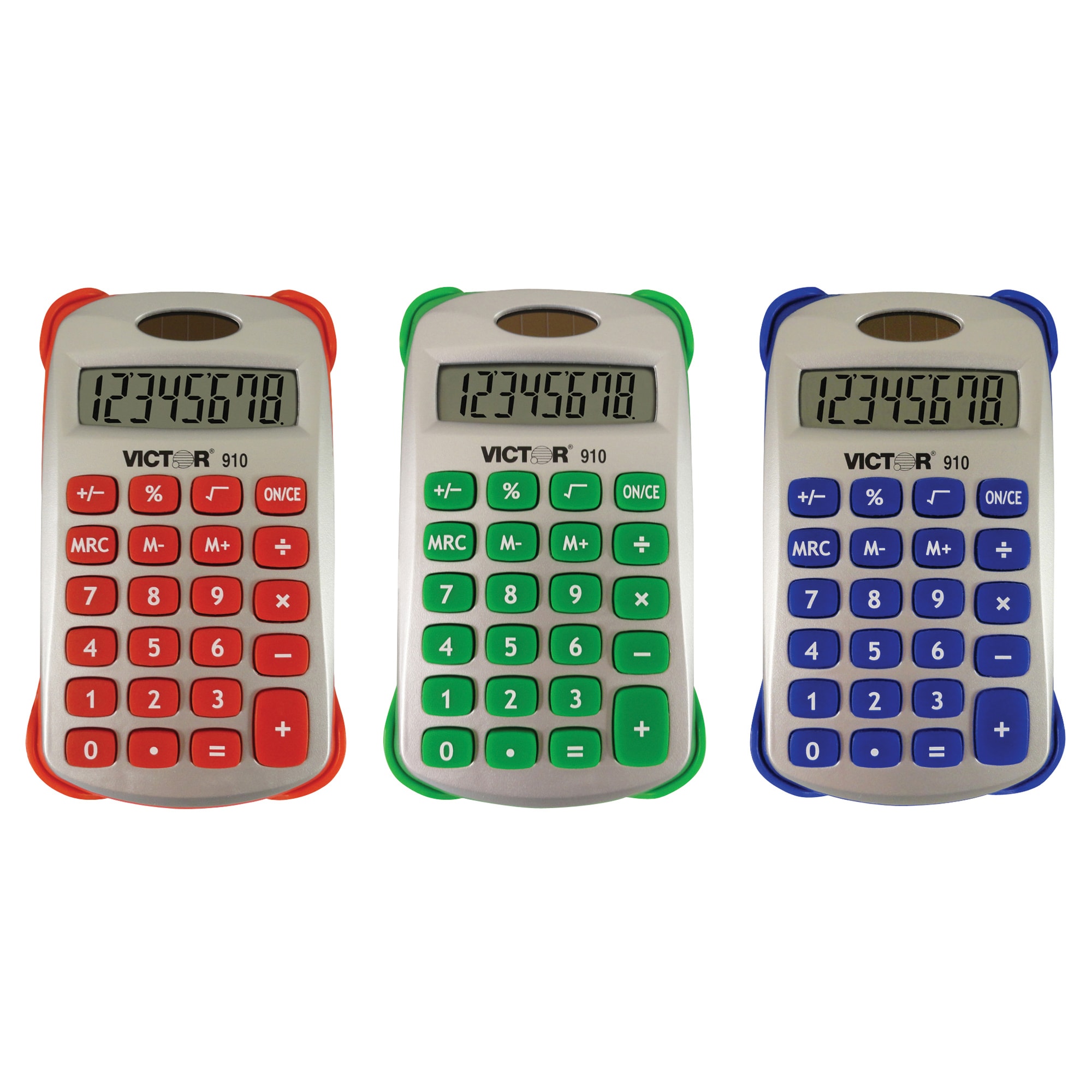 Victor VCT910-3 Solar Powered Calculator