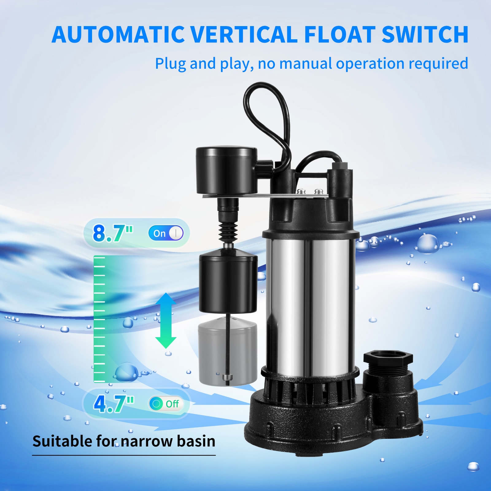 VEVOR WSBBX10HP110VXGOYV1 pumps - View #5