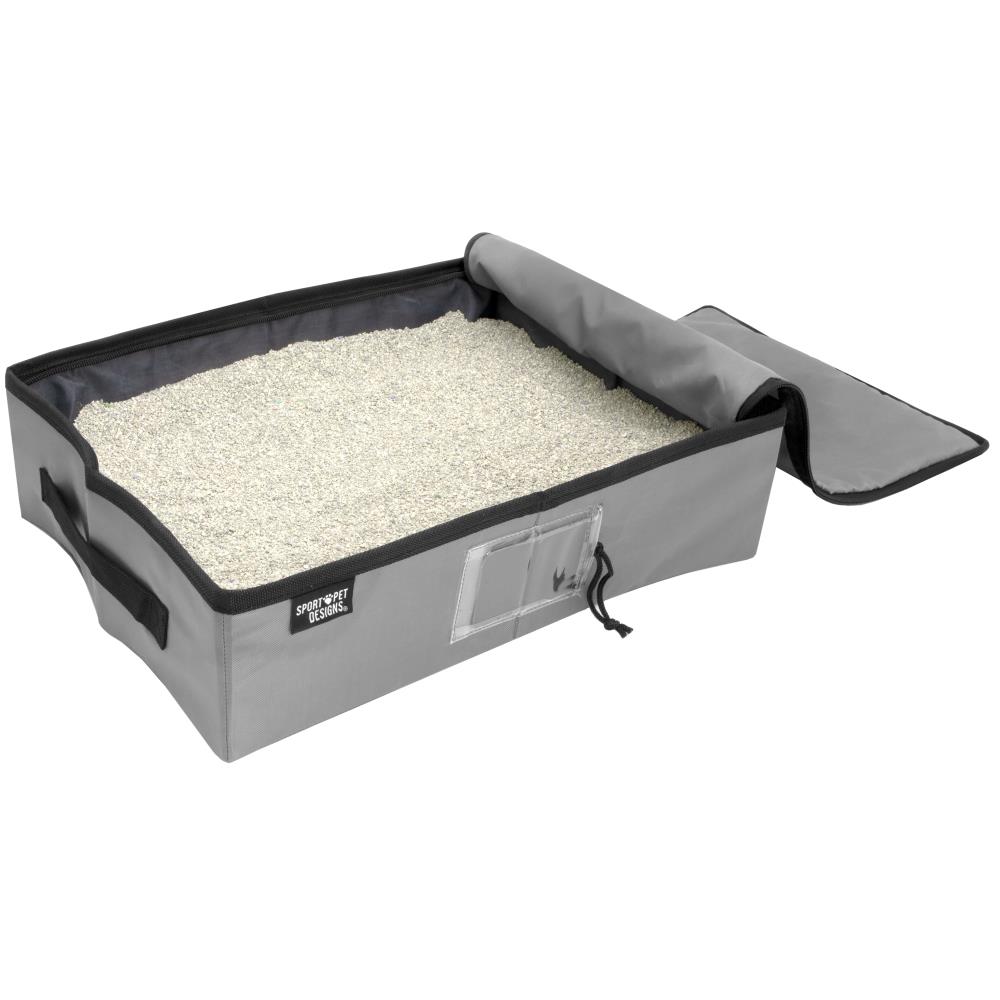 Kitty City Gray Hooded Litter Box Concealment