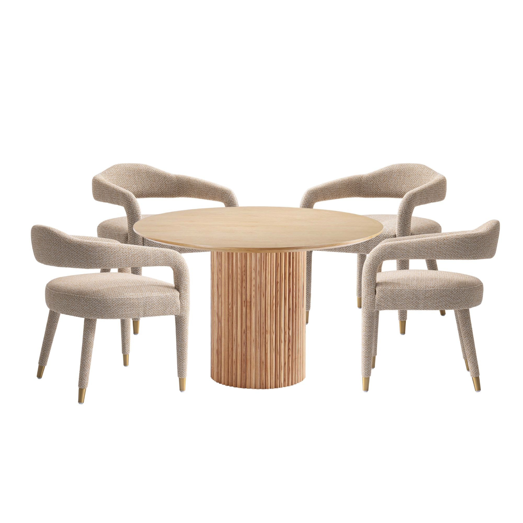 Manhattan Comfort 4-DT03DC093AR-NAGD Dining-Sets - View #2