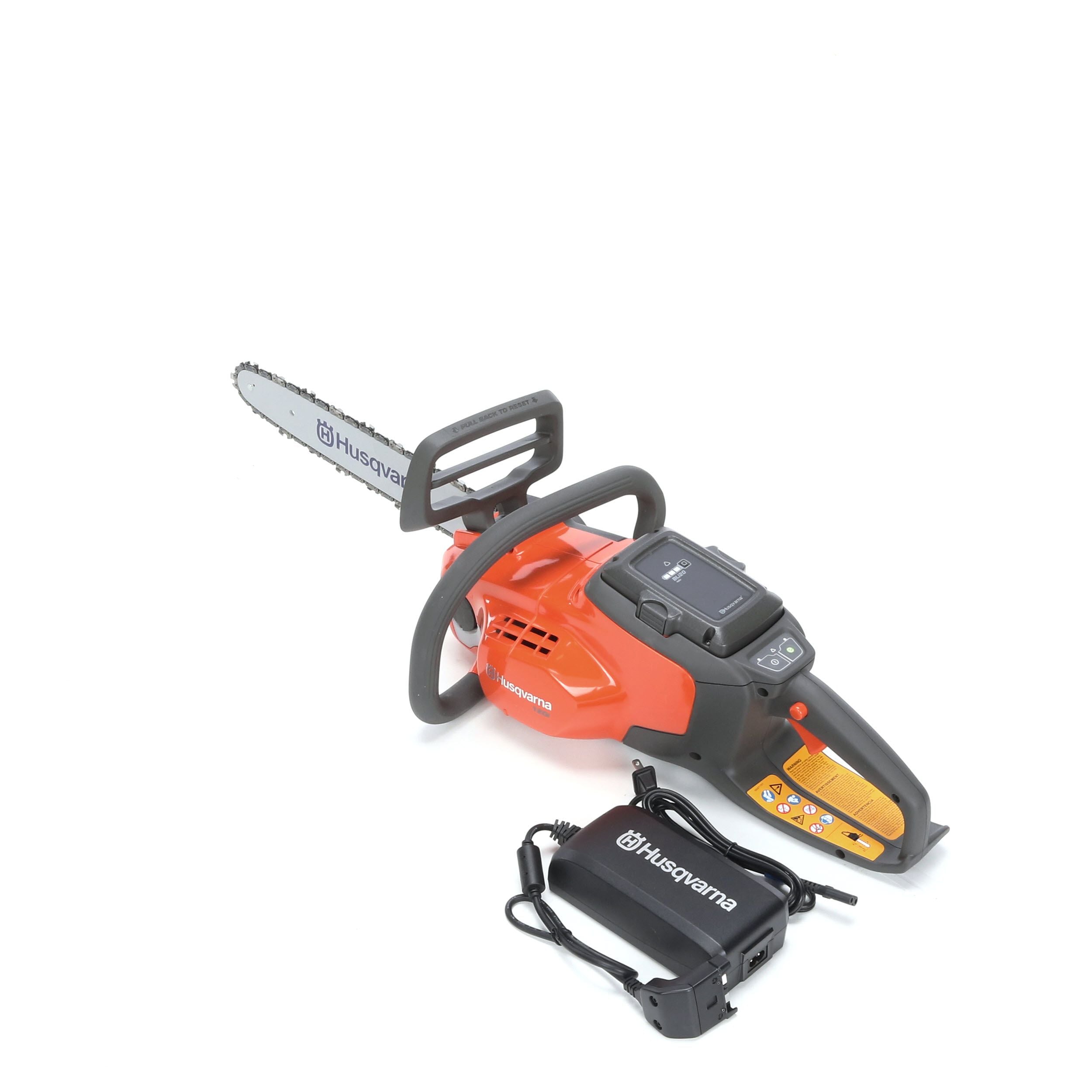 Husqvarna 120i Refurbished 14 in 40-Volt Cordless Chainsaw Battery Included 