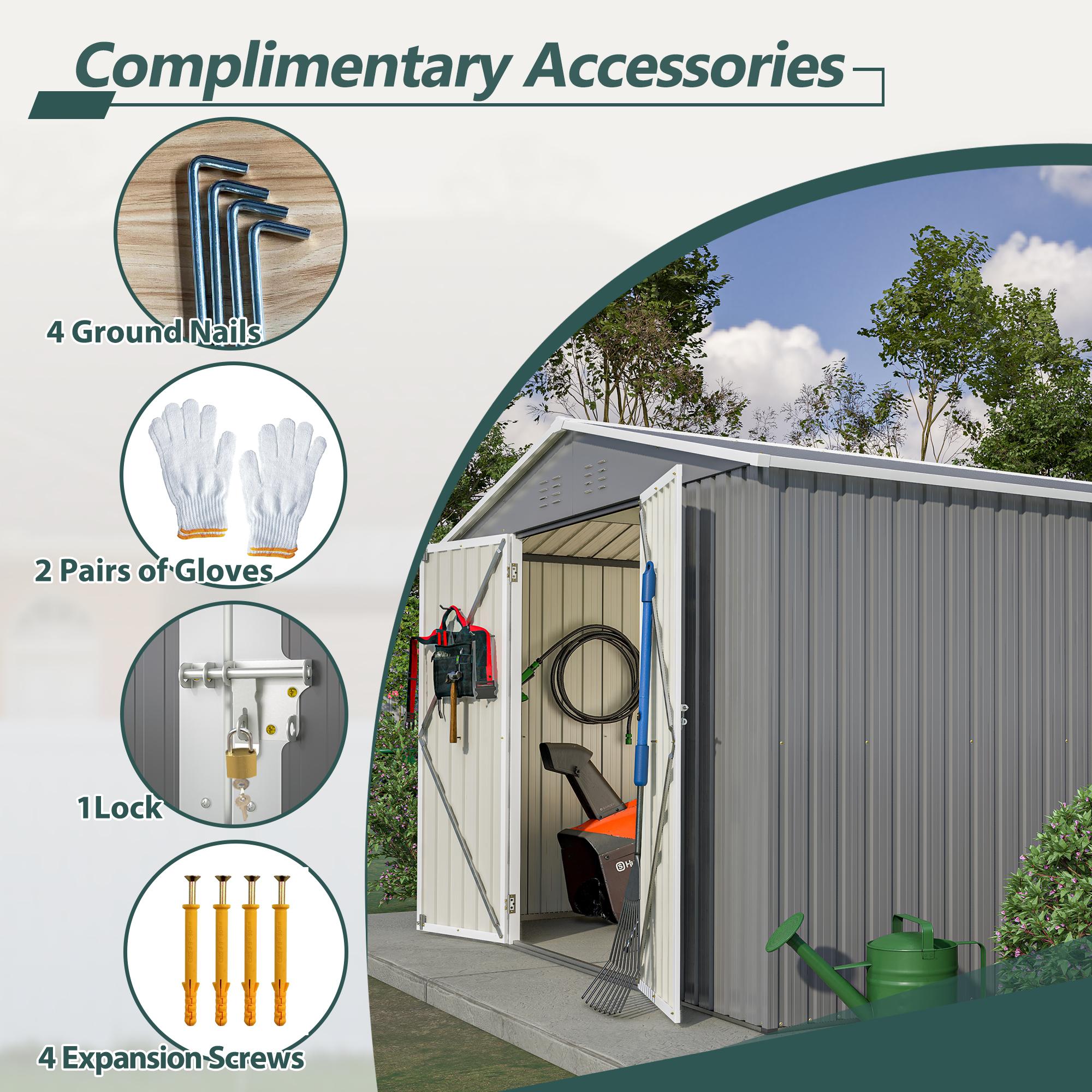 Bayfeve BF-250521-SD Metal-Storage-Buildings-Sheds - View #8