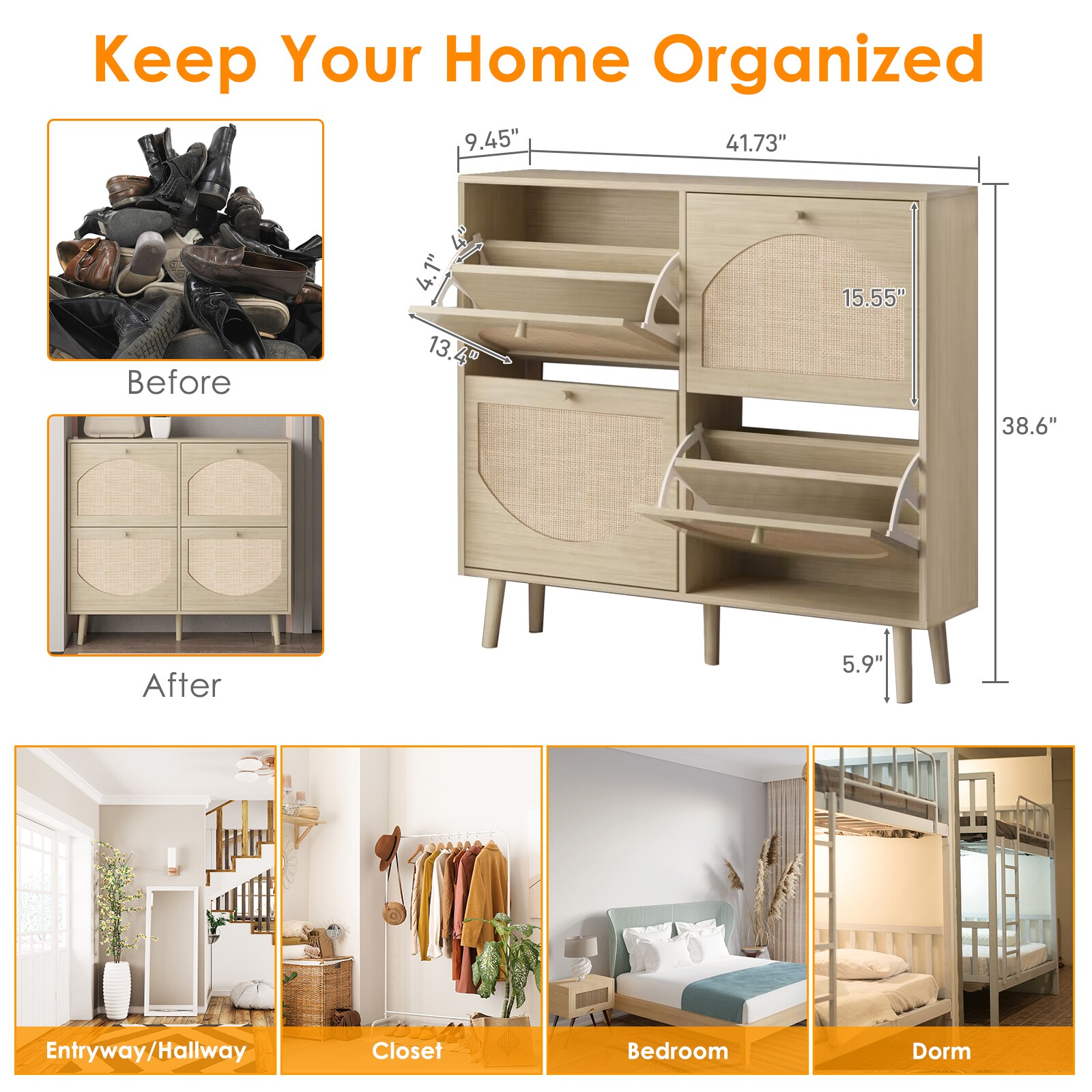 Winado LO1G52002212 Shoe-Racks - View #2