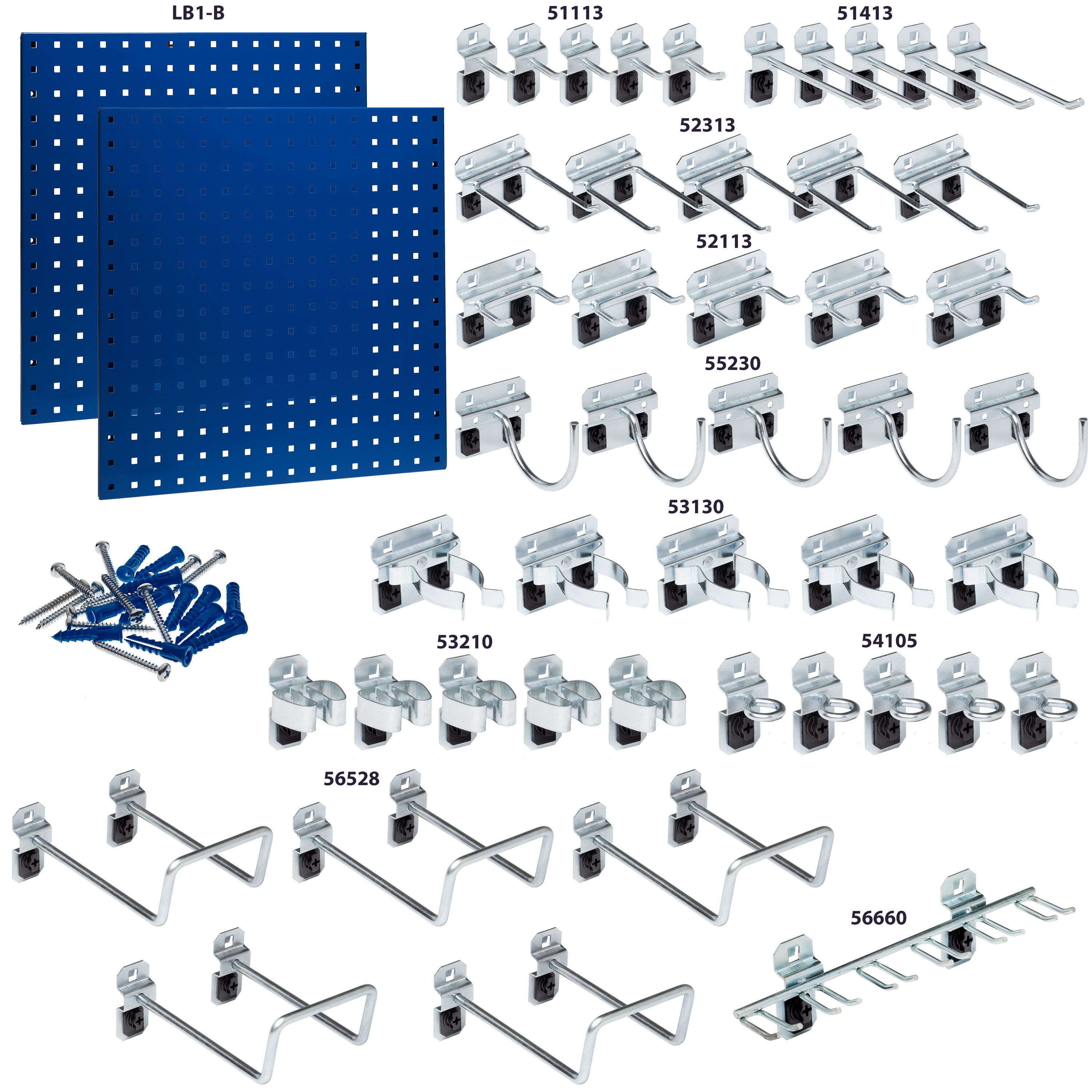 Triton Products LB1-BKIT Pegboard-Acc - View #2