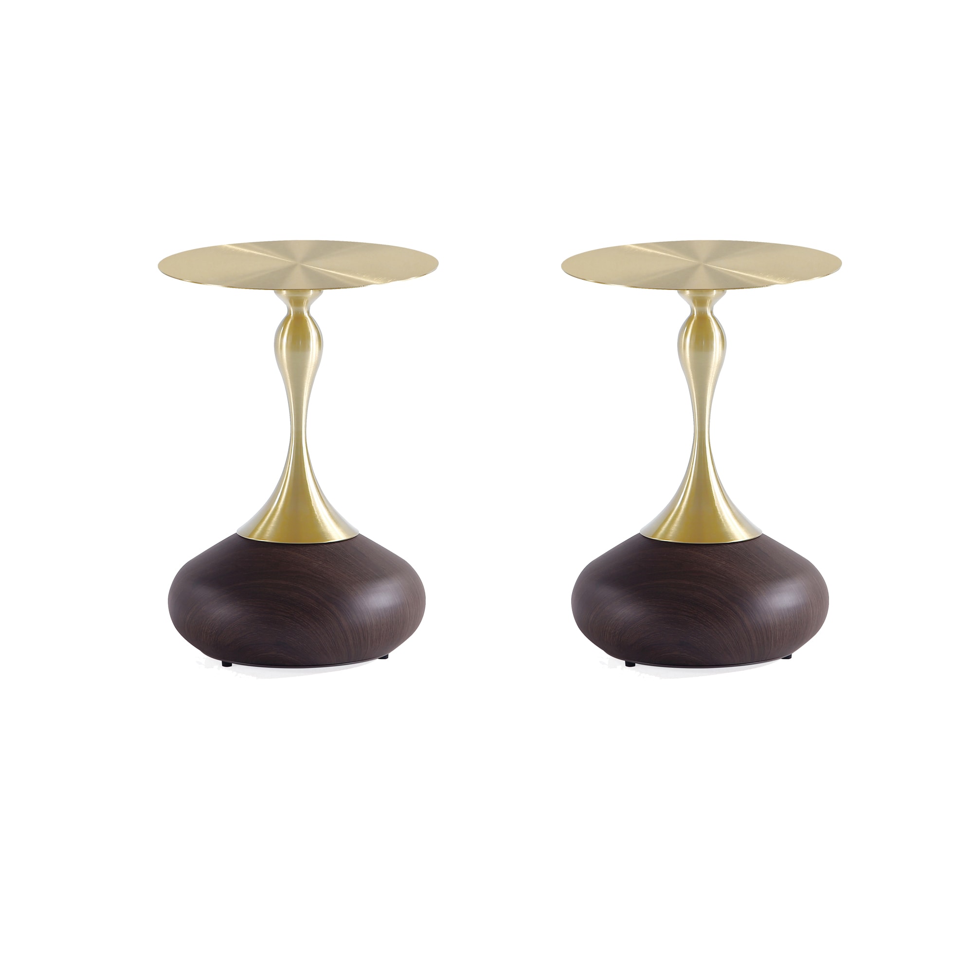 Manhattan Comfort 2-ET006-BR End-Tables - View #2