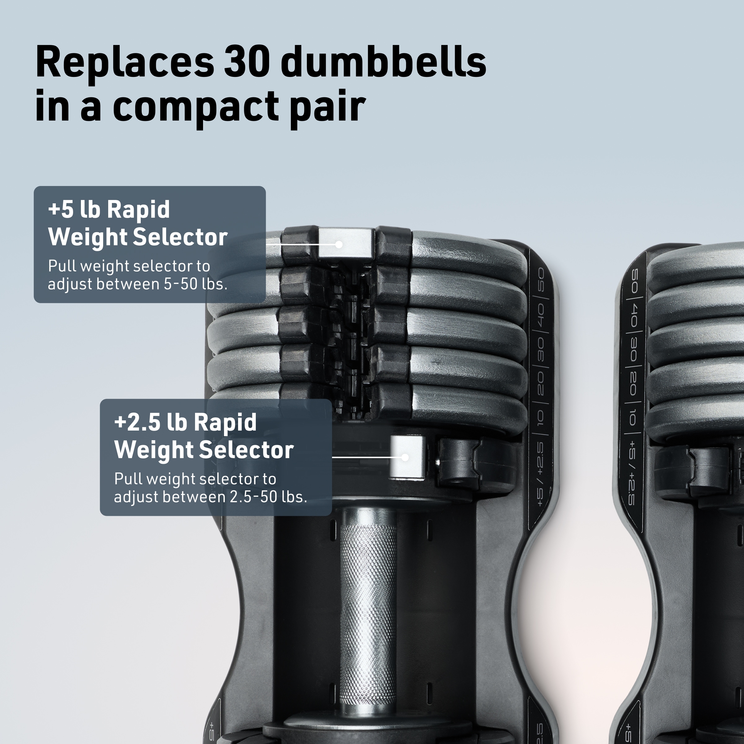 NORDICTRACK NAMSDB5525-1000 dumbbells - View #5