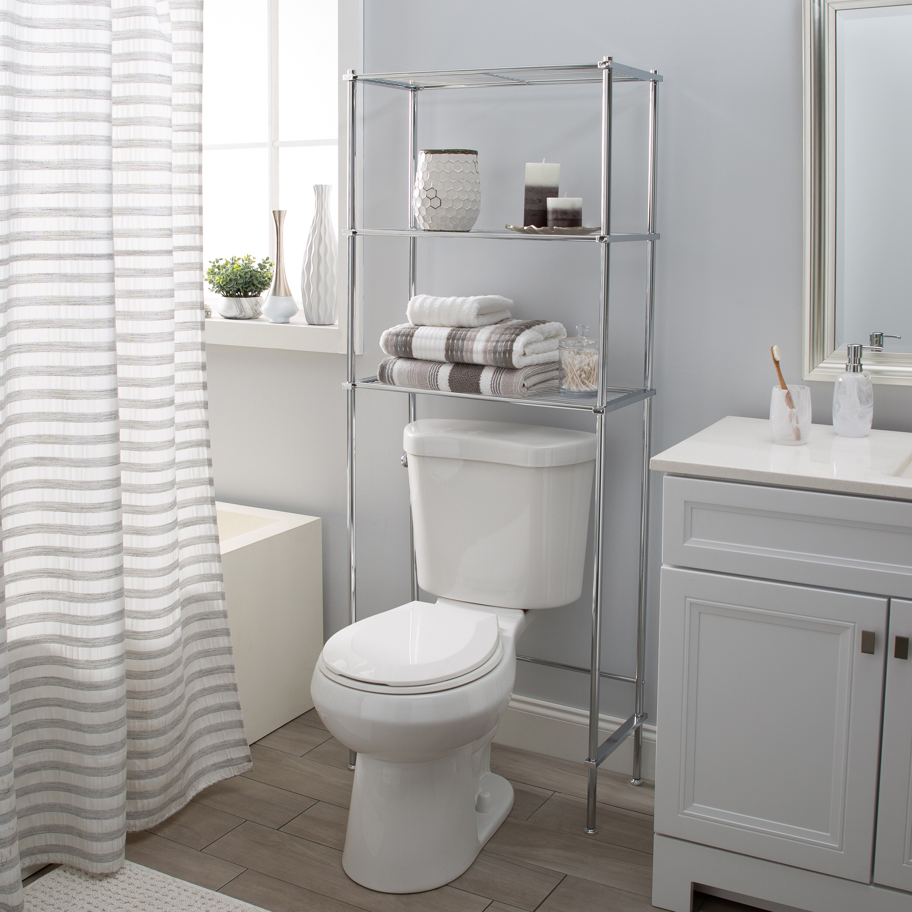 Organize It All NH-16981W Bathroom-Shelves - View #3