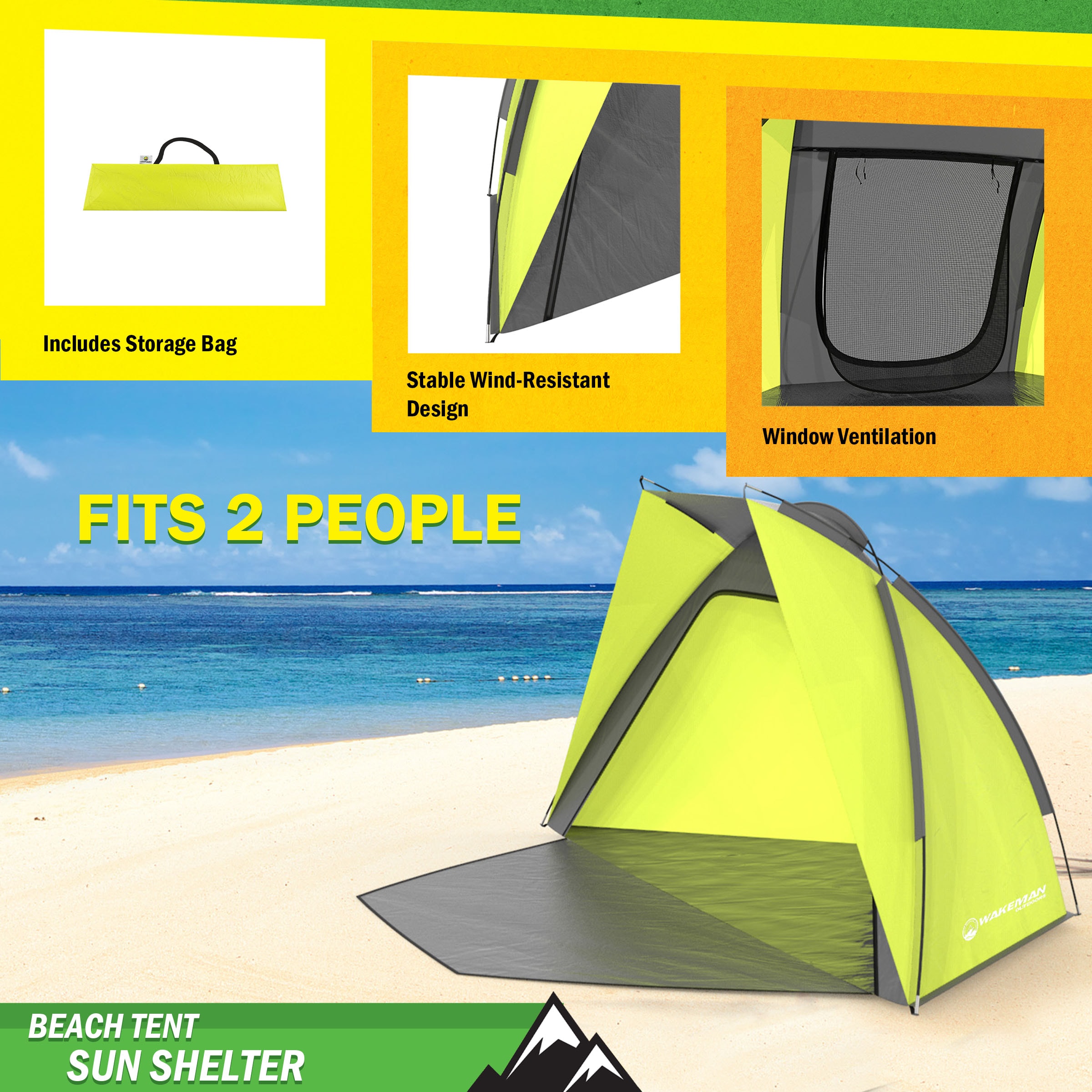 Wakeman 75-CMP1027 tents - View #3