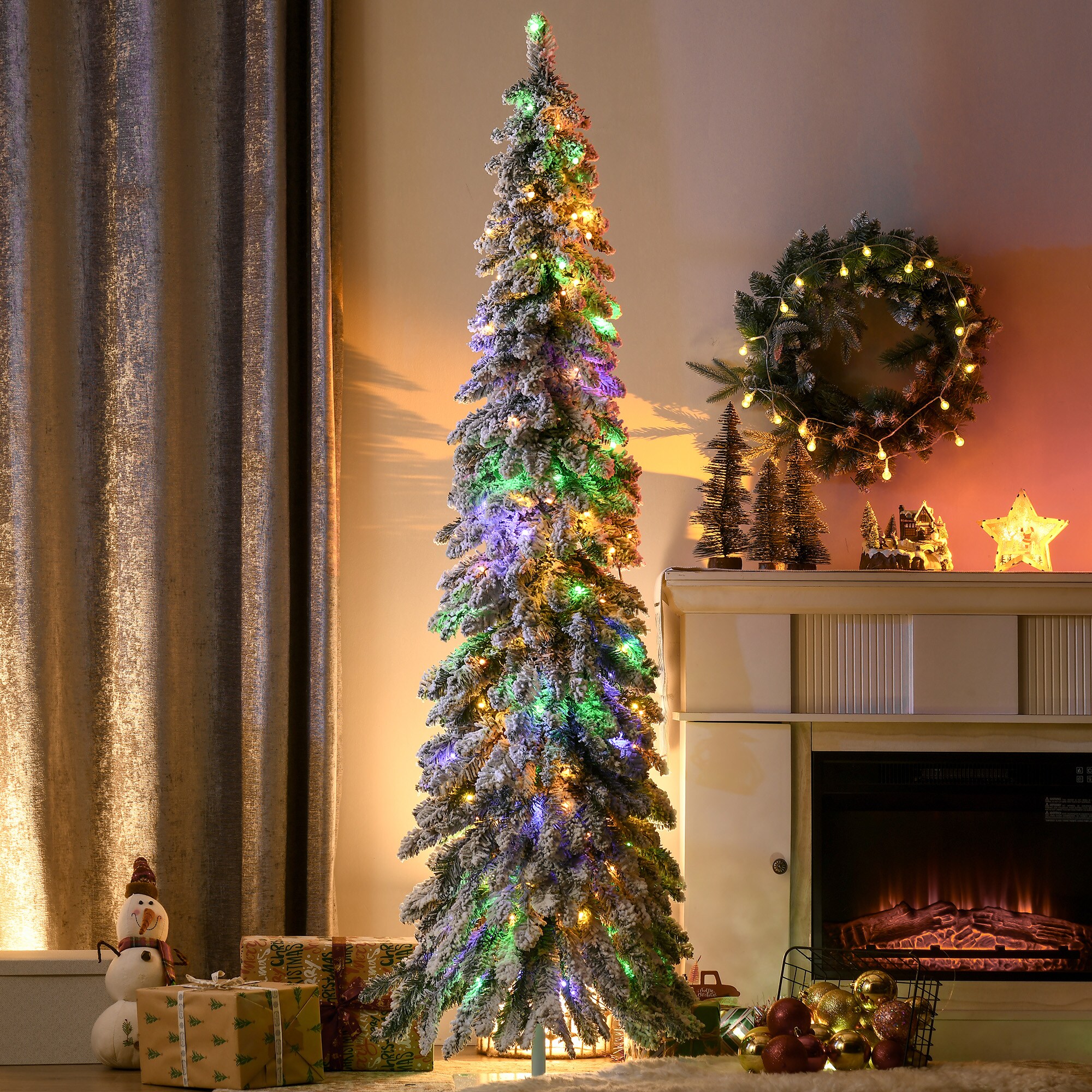 HomCom 830-748V82GN Artificial-Christmas-Trees - View #2