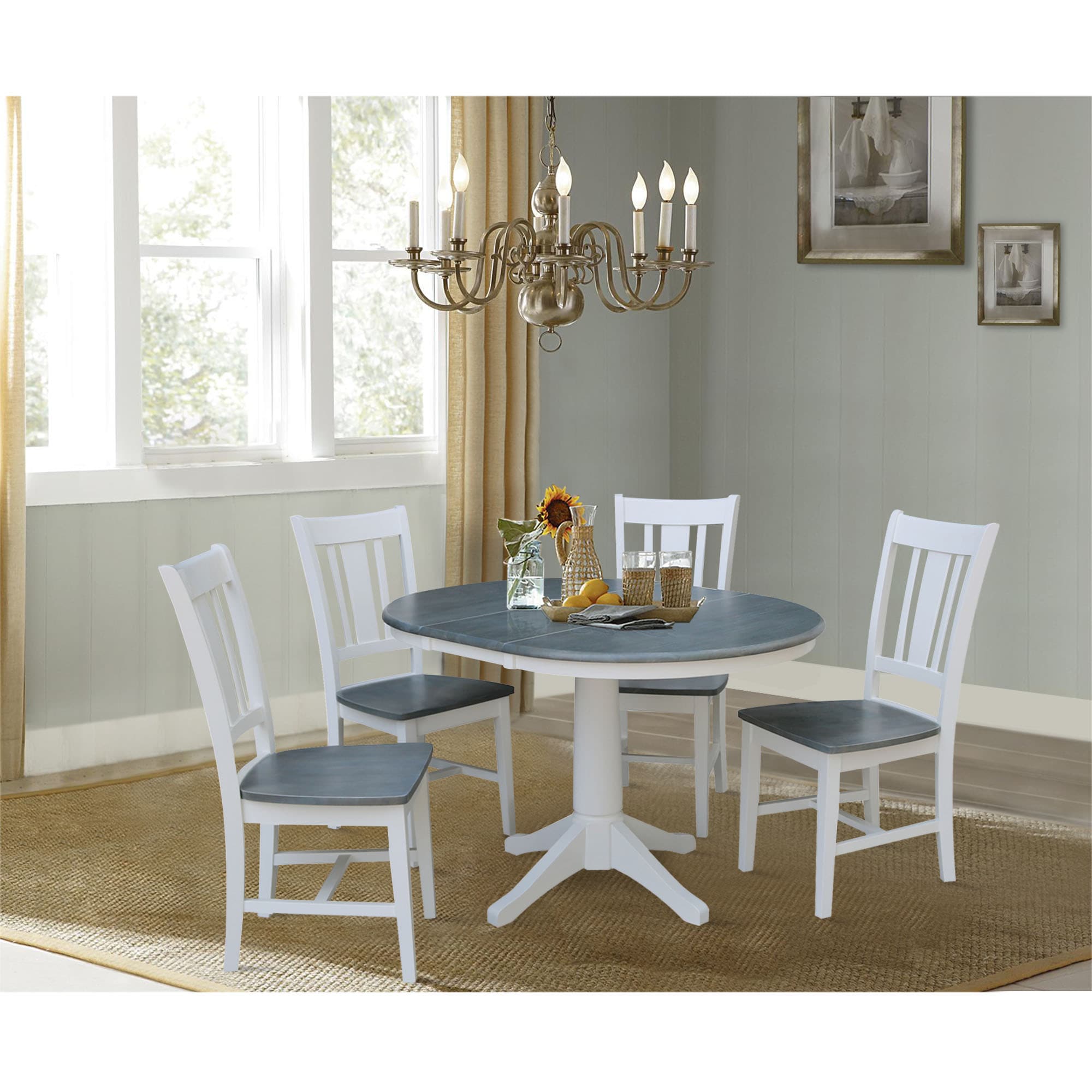 International Concepts K05-36RXT-27B-C10-4 Dining-Sets - View #2