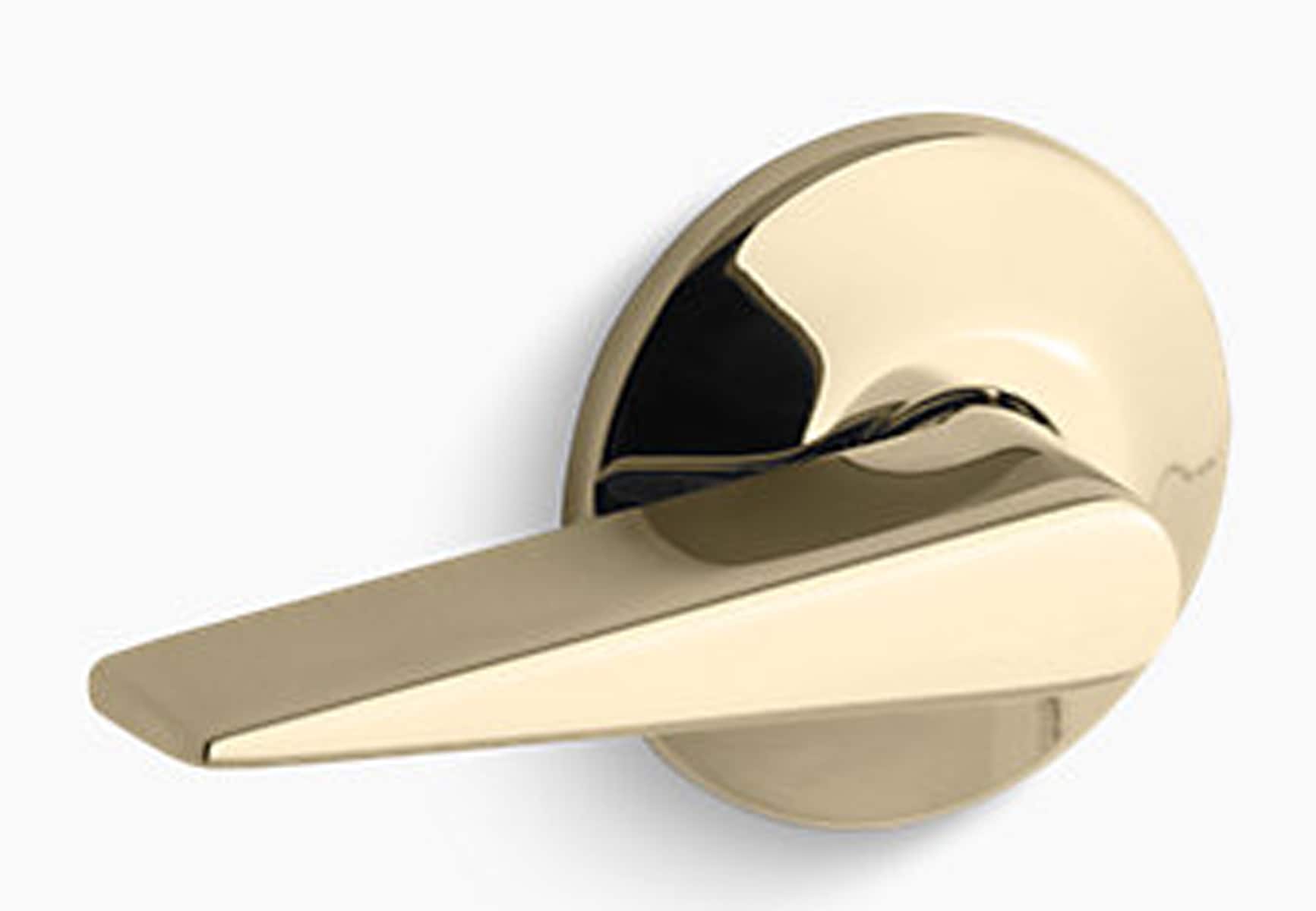 KOHLER 9167-L-AF 4-in Side Mount Vibrant French Gold Toilet lever
