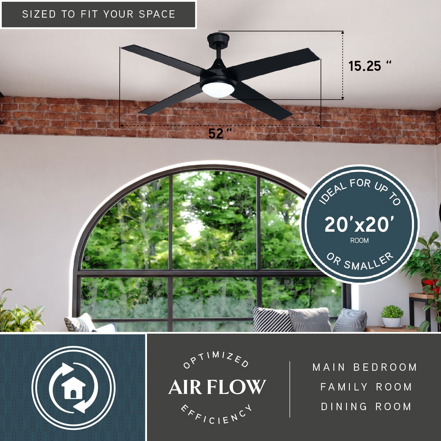 Cascadia F0125 Ceiling-Fans - View #3