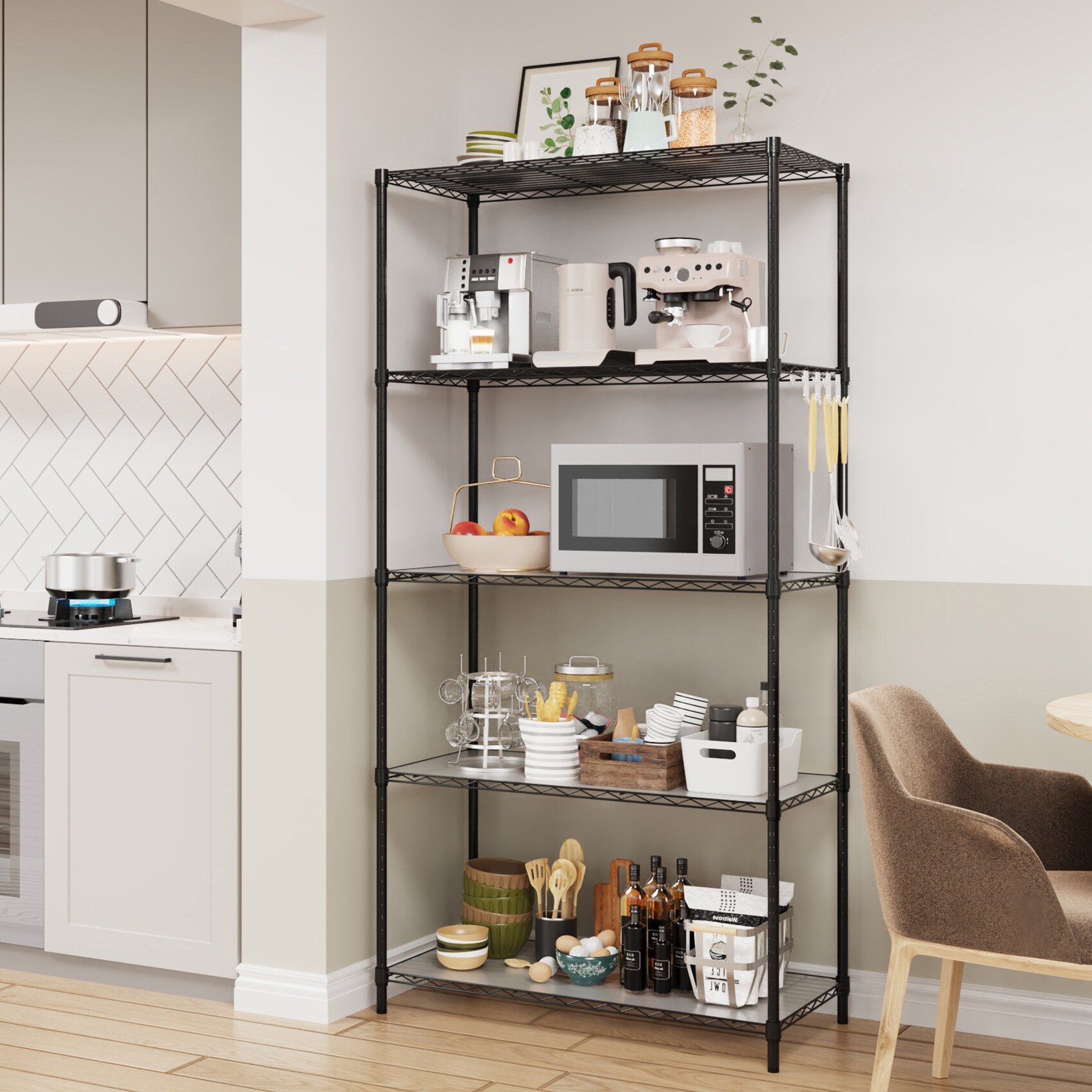 Kahomvis LIKE-QPS4-995 Free-Standing-Shelving - View #2