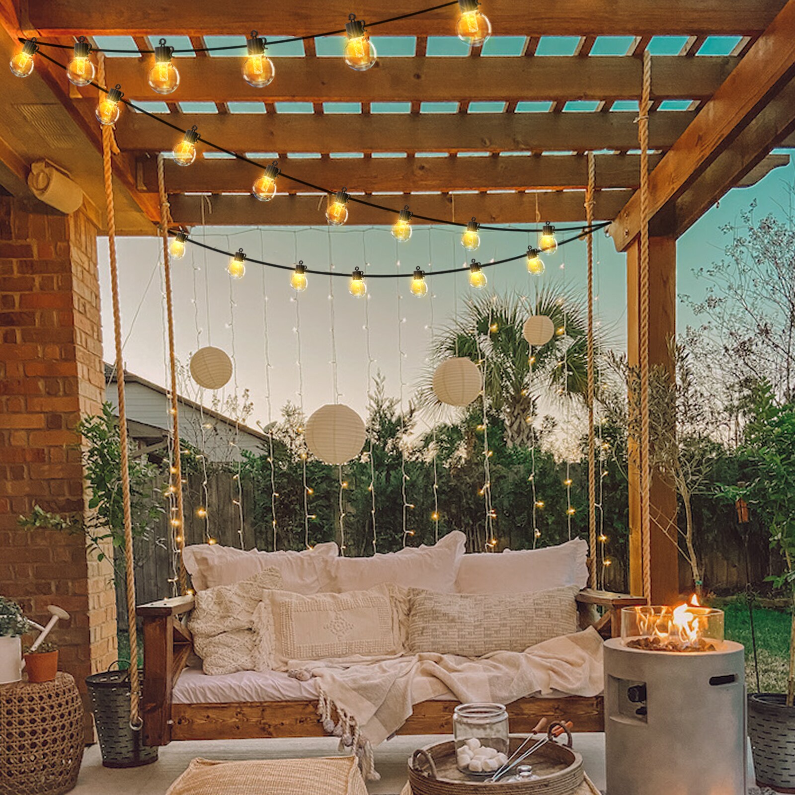 Avatar Controls ASL06-198 Patio-String-Lights - View #4