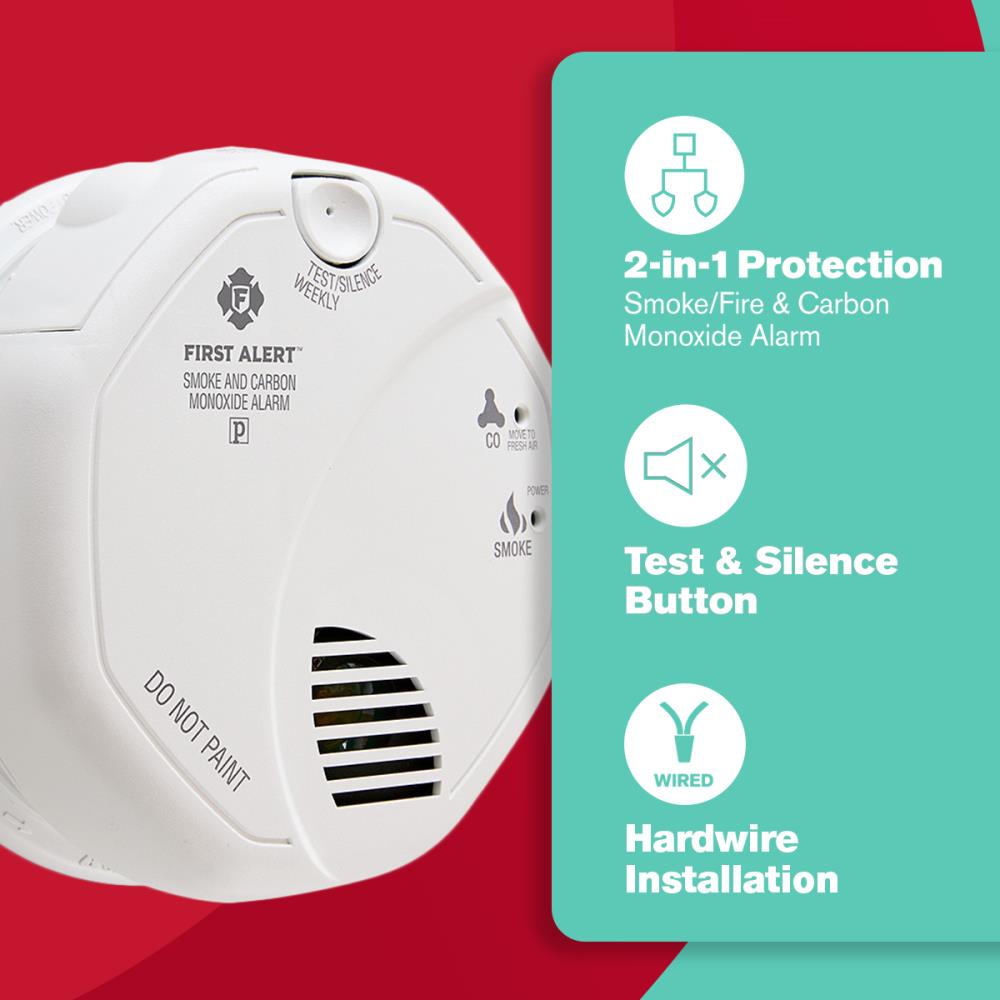 First Alert 1040509 Co-Smoke-Combination-Alarms - View #3