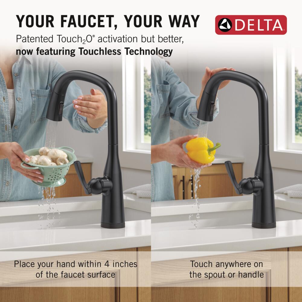 Delta 9176TL-BL-DST Kitchen-Faucets - View #3