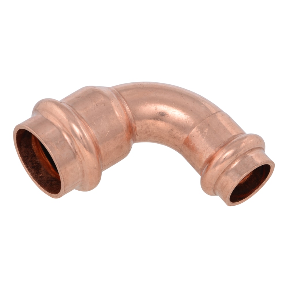 SharkBite 3/4-in x 1/2-in Copper Press Reducing 90-degree Elbow (5-Pack)