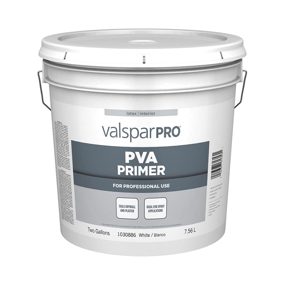 Valspar Pro Interior Pva WaterBased Wall and Ceiling Primer (2Gallon