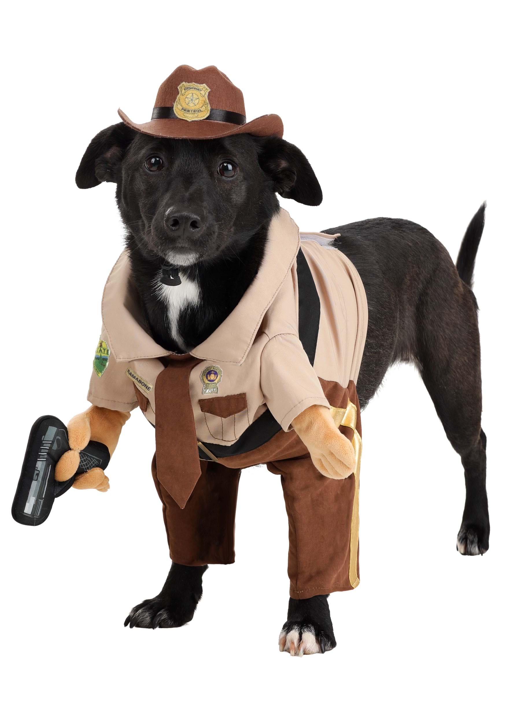 HalloweenCostumes.com FUN3592-XS FUN Costumes Dog State Trooper Costume XS