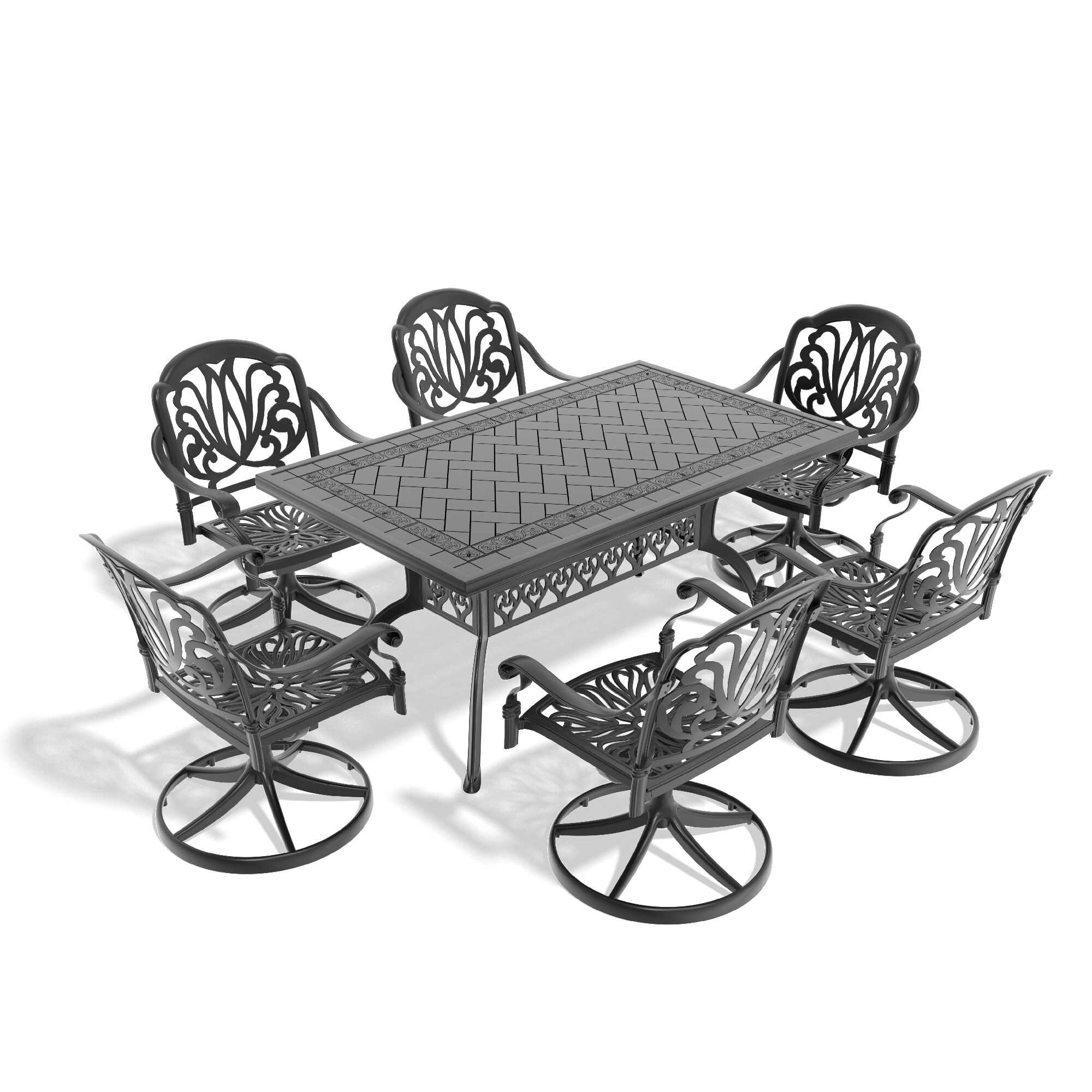nicesure SLBK6002SC6A1165 Patio-Dining-Sets - View #4