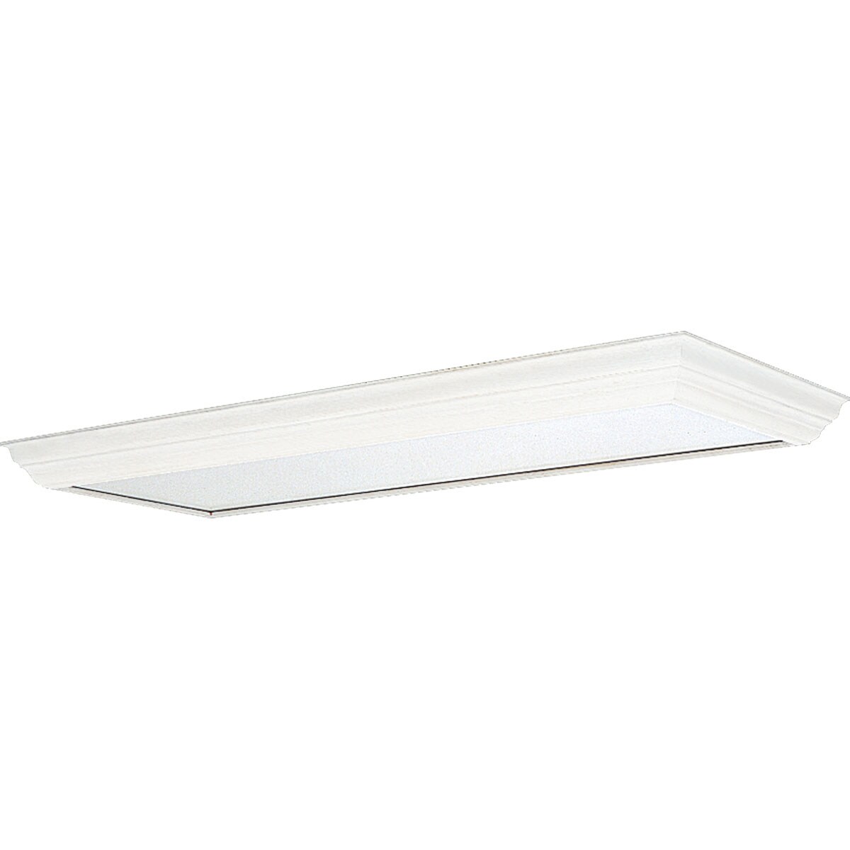 Progress Lighting P7274-30 White Fluorescent Flush Mount Shop Light