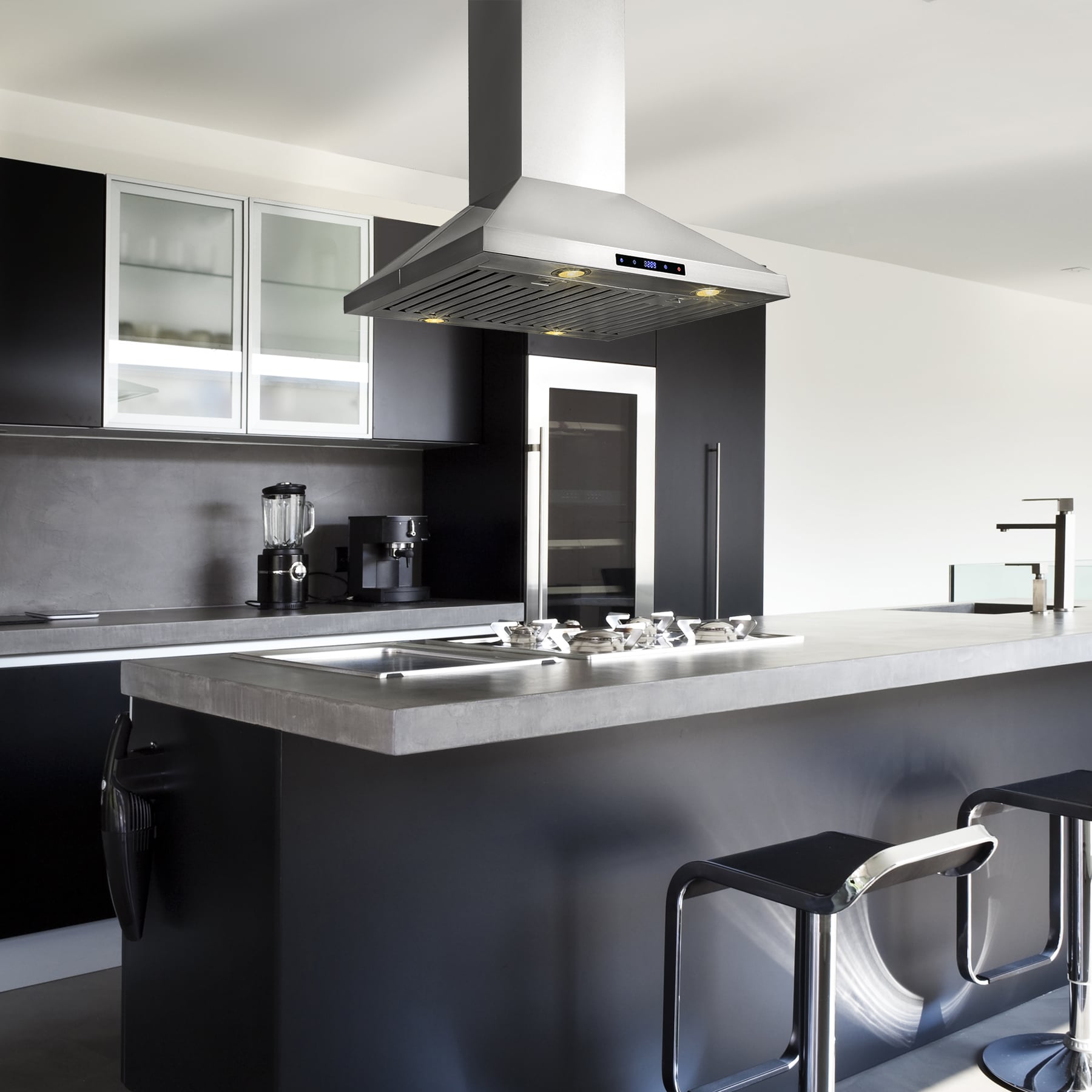 AKDY RH0259 Island-Range-Hoods - View #9