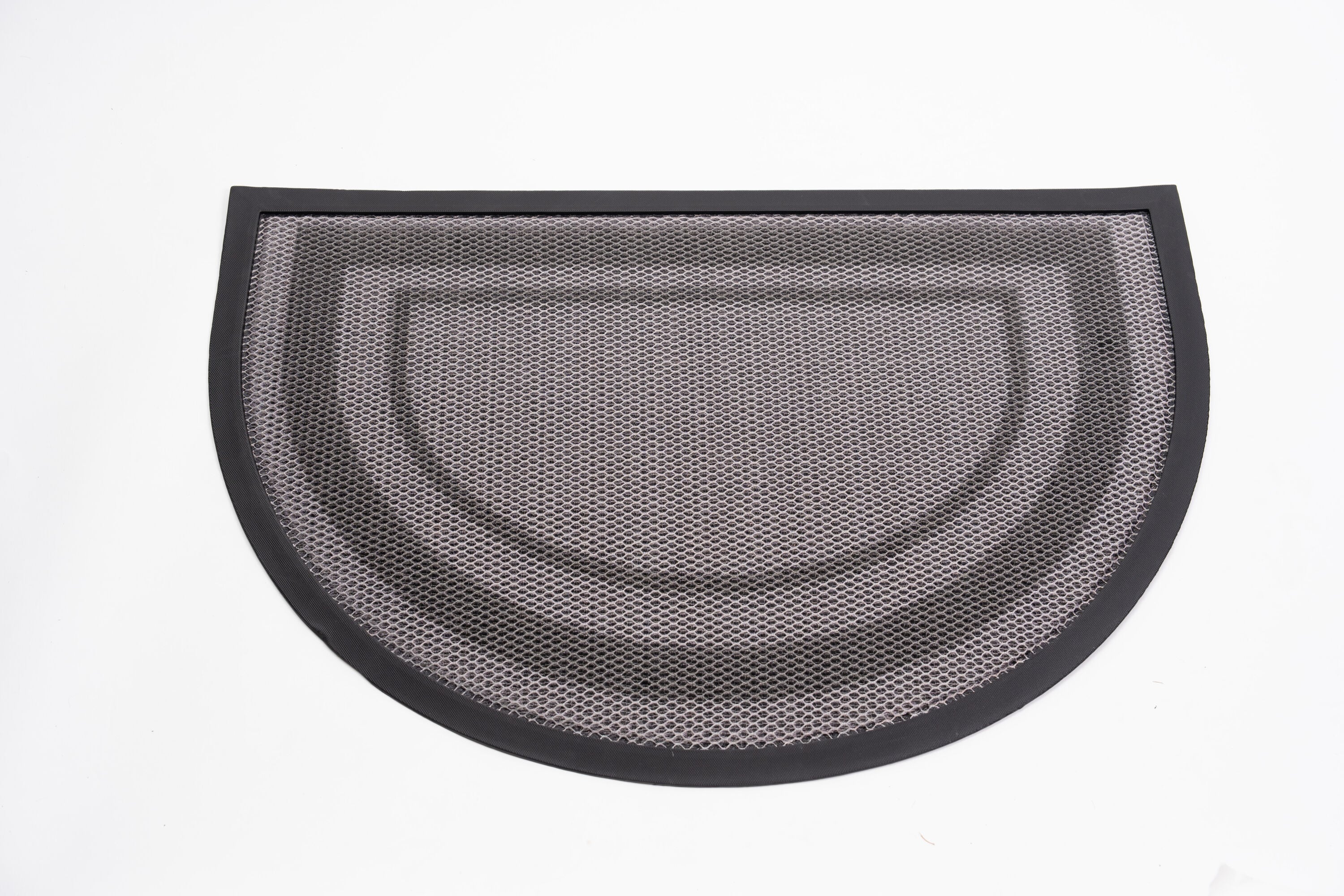 Yeiser Research & Development LG8024GY Gray Rubber Non-Slip Grip Indoor or outdoor Decorative Door Mat